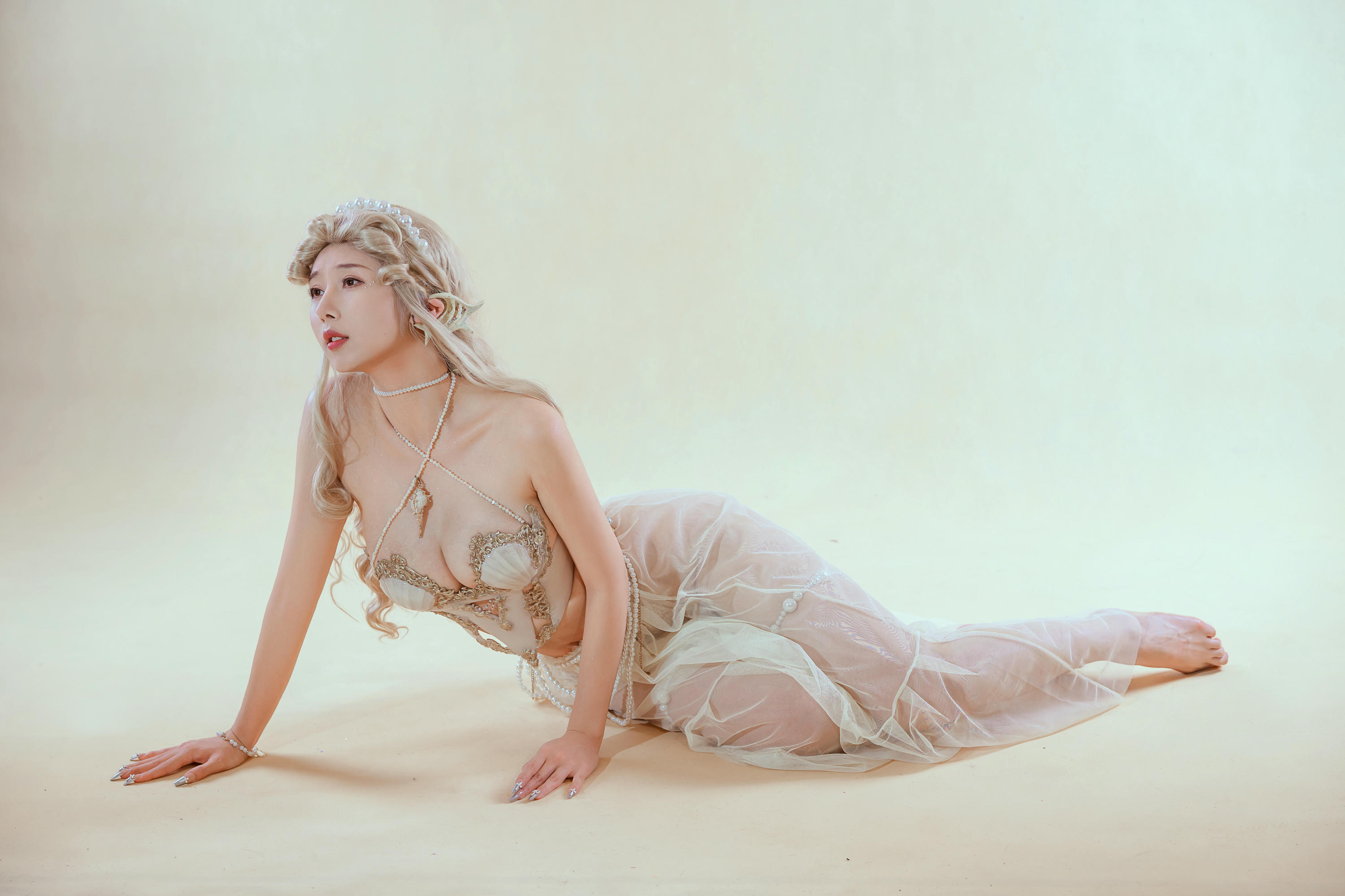 云溪溪 NO.059 珊迦娜·人鱼（奶桃桃）[31P-266.7M]_第1集