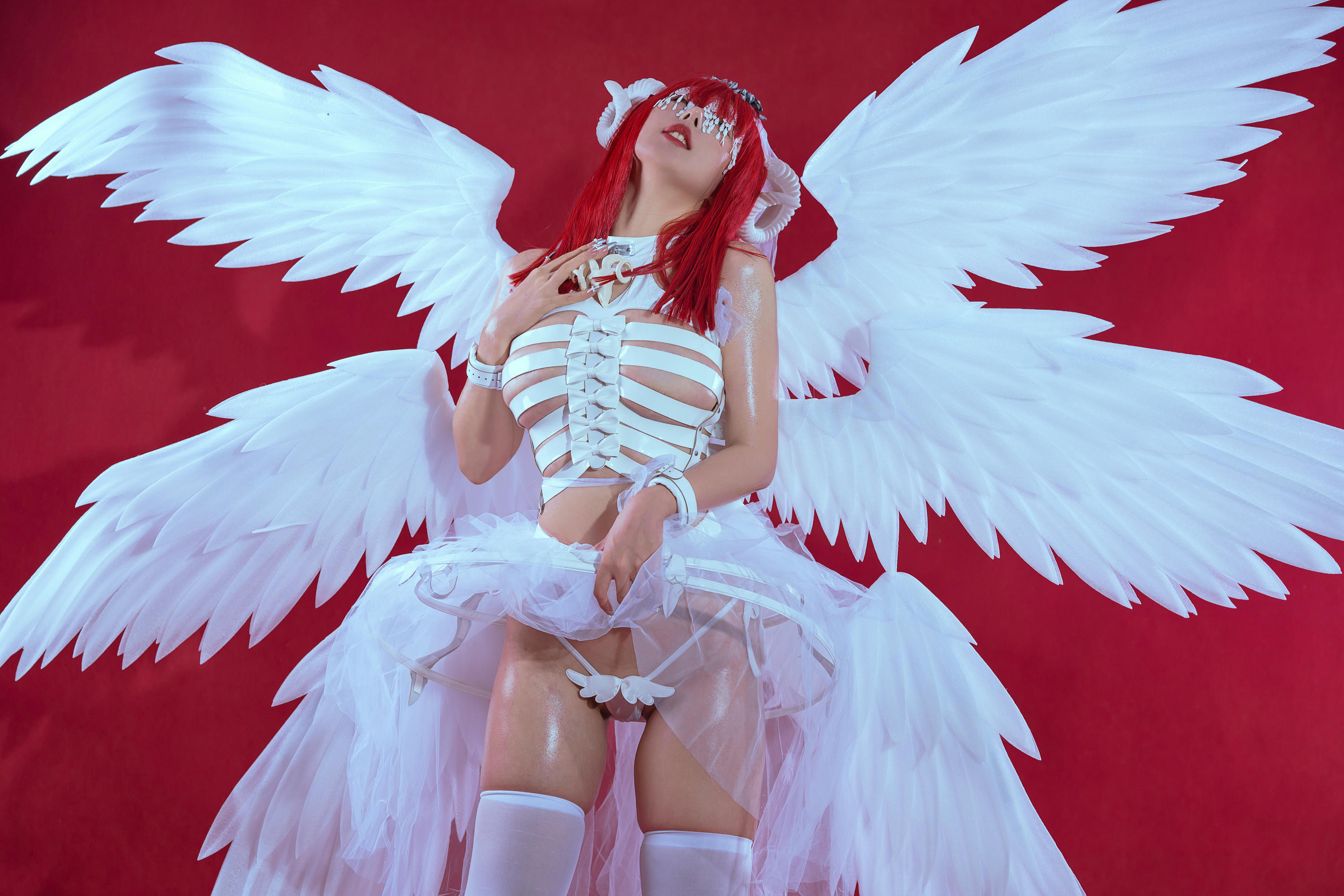 云溪溪 NO.061 火锅味的奶桃桃 萝斯莉莉斯 六翼炽天使 [24P／240MB]_第1集