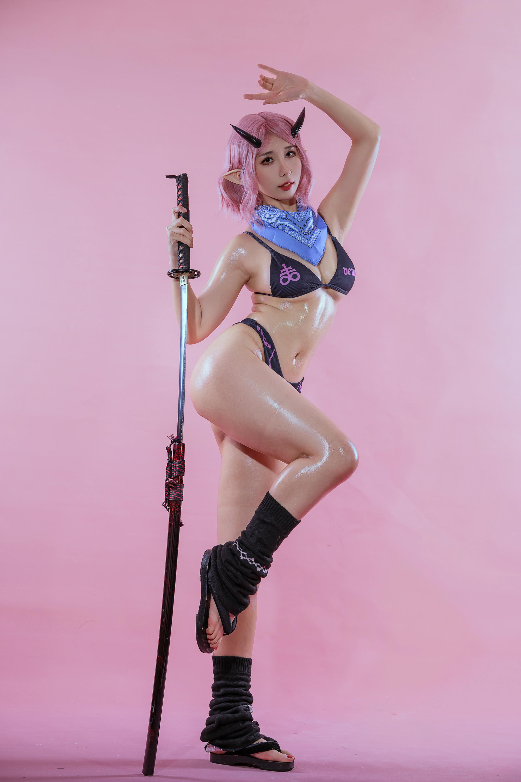 云溪溪 NO.062 御前二叶·鬼人 [28P 264MB]_第1集