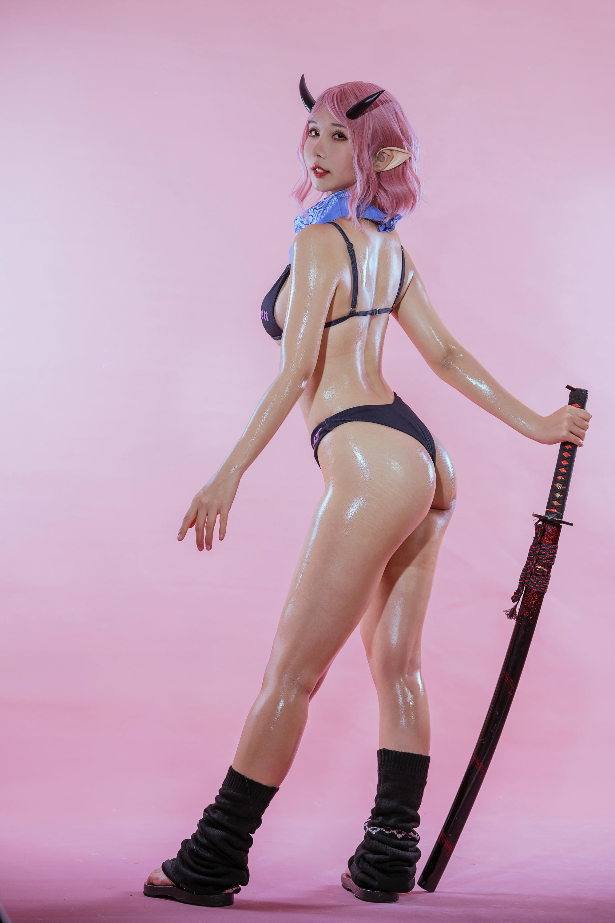 云溪溪 NO.062 御前二叶·鬼人 [28P 264MB]_第1集