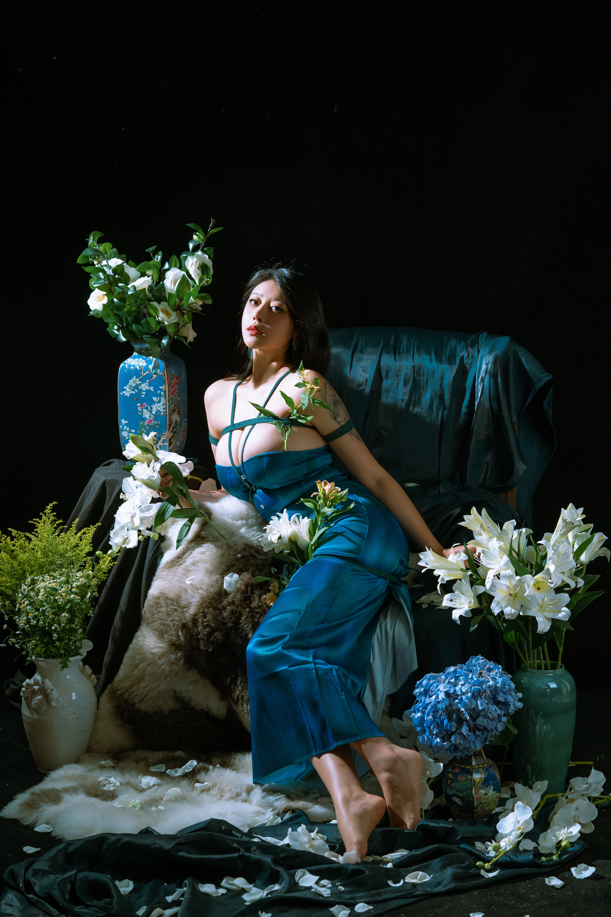 云溪溪 NO.063 奈汐酱nice 潮汐+月 [38P／1.15GB]-月_第1集