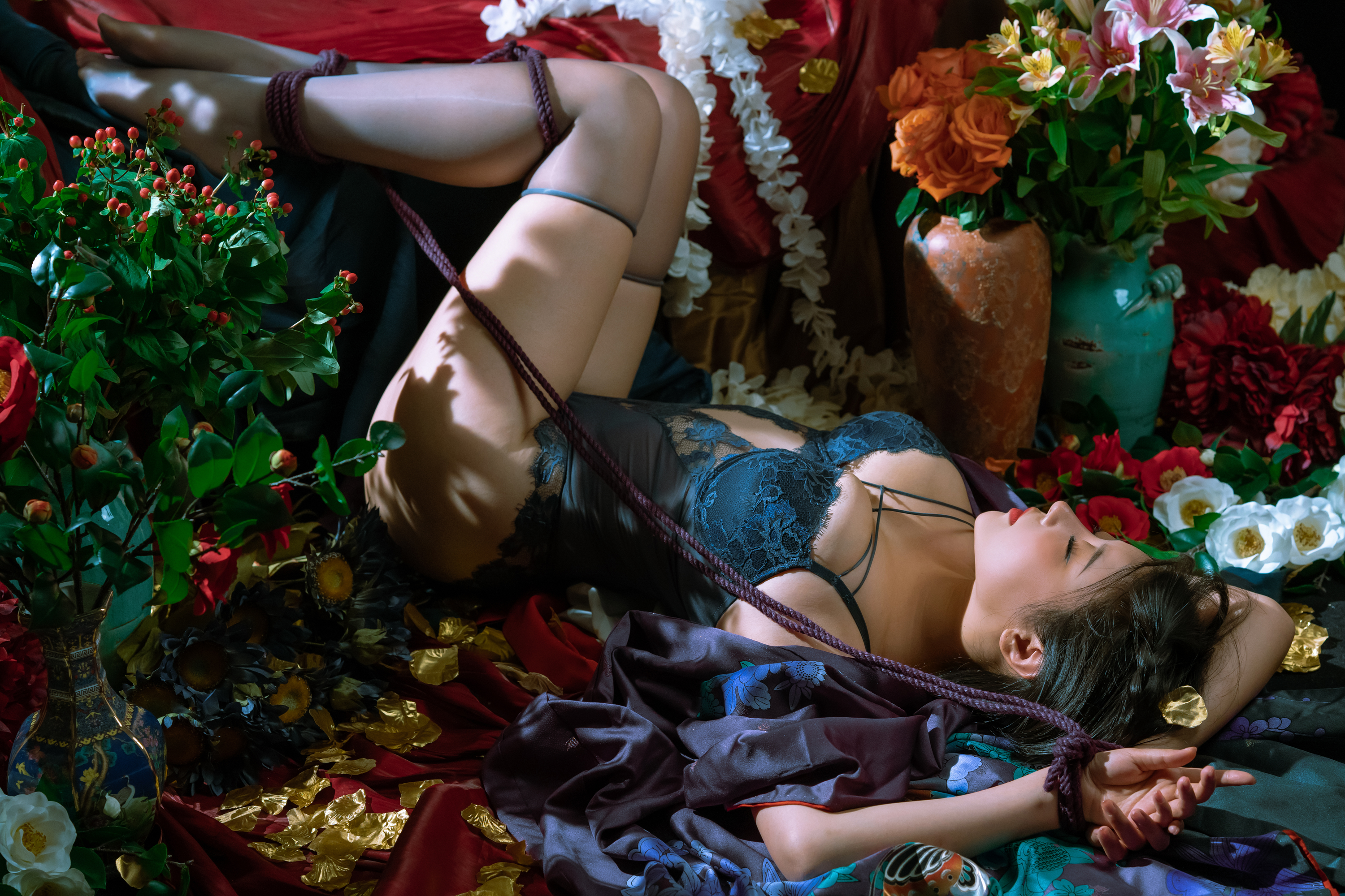 云溪溪 NO.063 奈汐酱nice 潮汐+月 [38P／1.15GB]-月_第1集