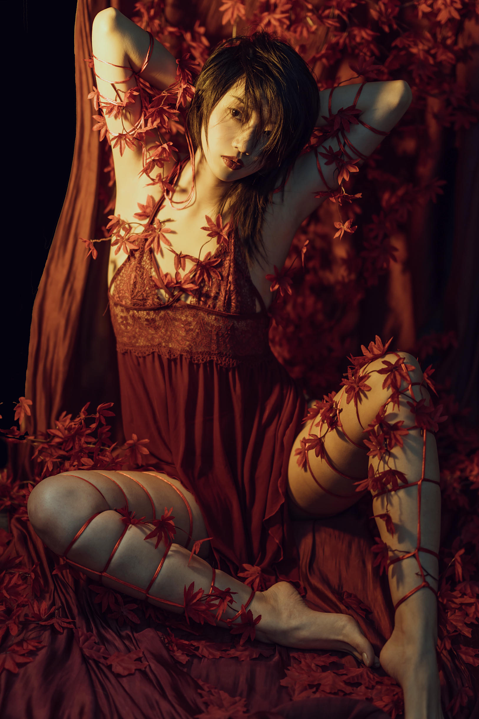 云溪溪 NO.007 花与绳 [58P-612MB]_第2集