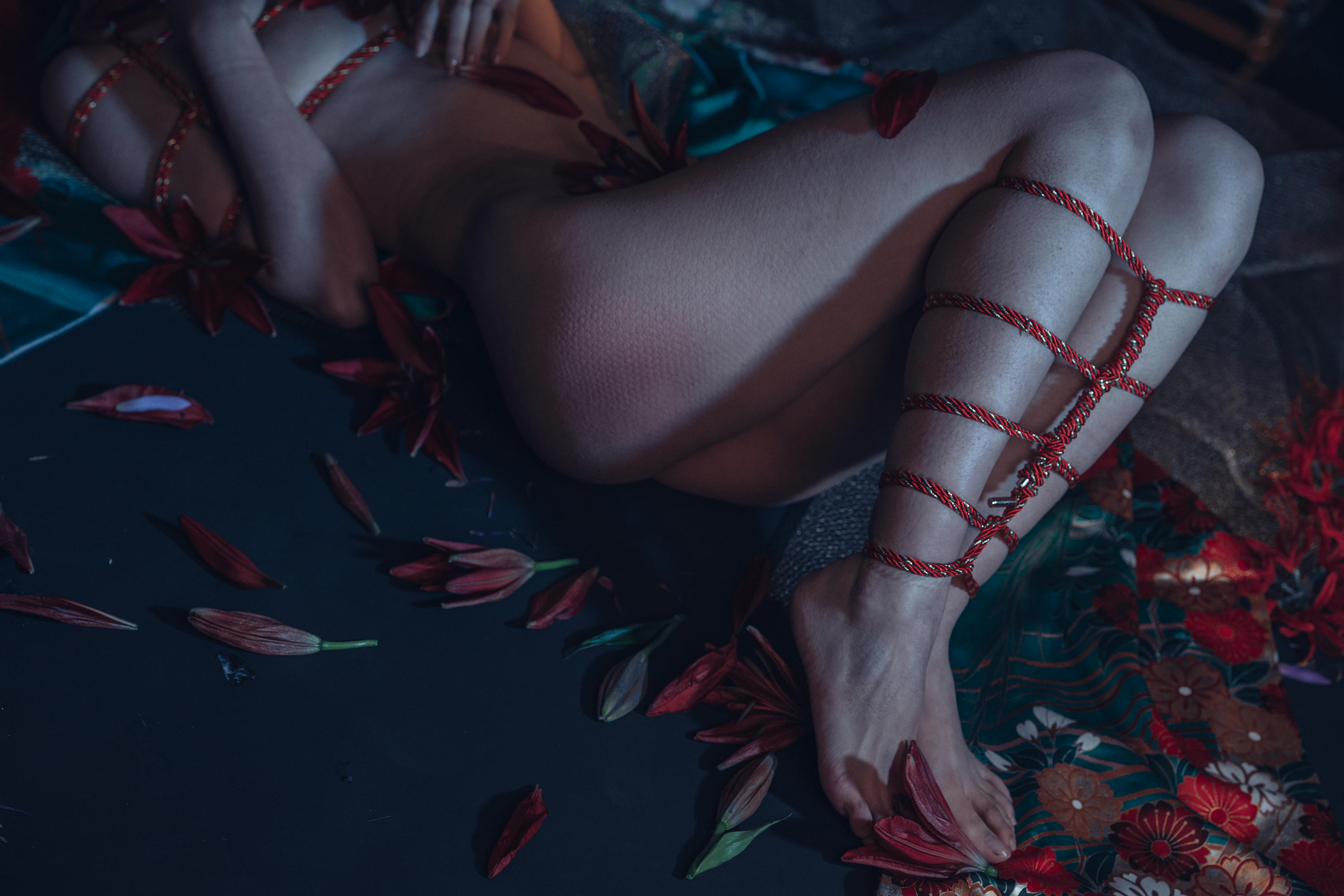 云溪溪 NO.007 花与绳 [58P-612MB]_第1集