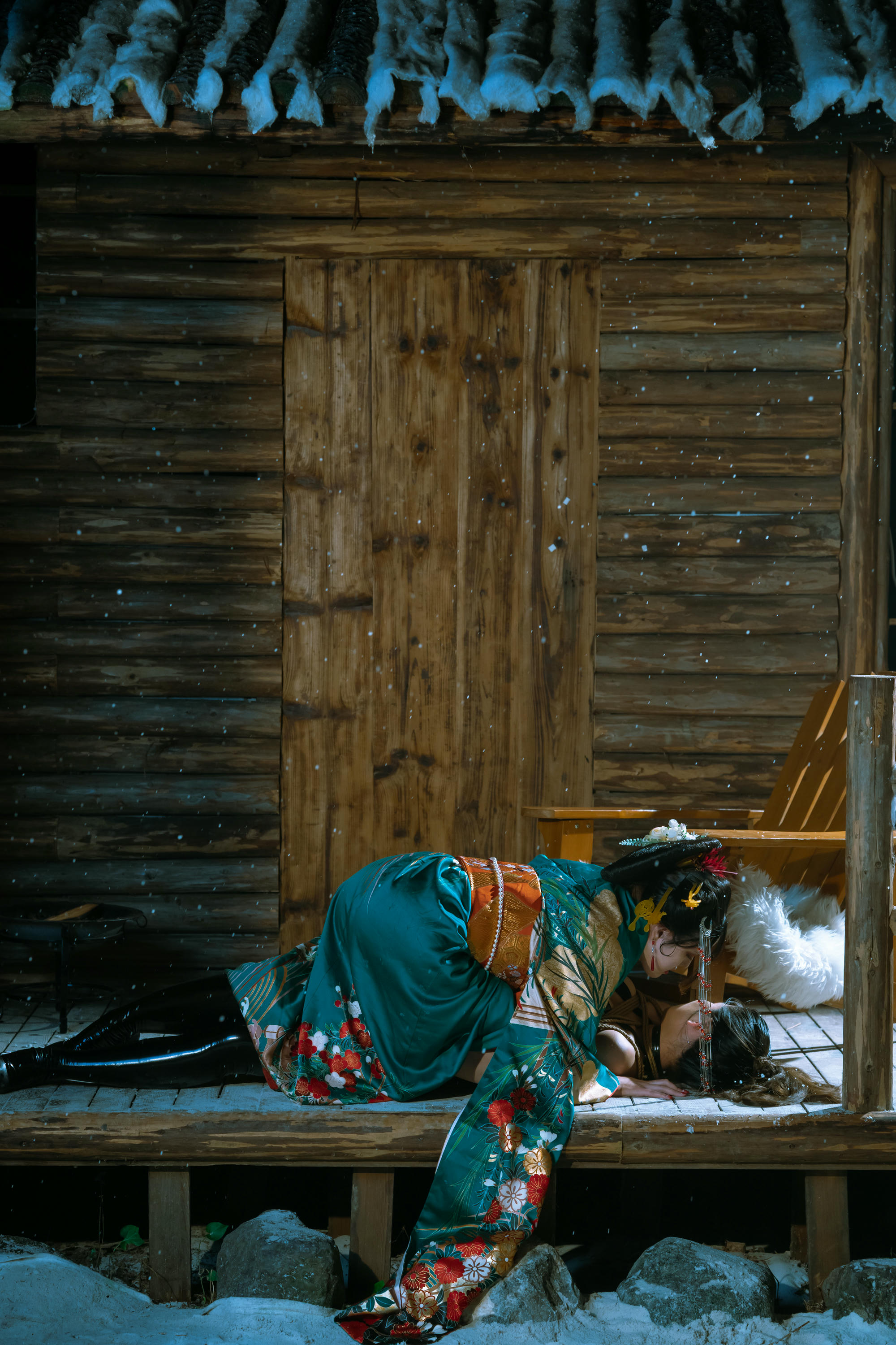 云溪溪 NO.068 云溪溪×星澜×夏夏子 花魁X忍者 [59P+1V／1.38GB]_第3集