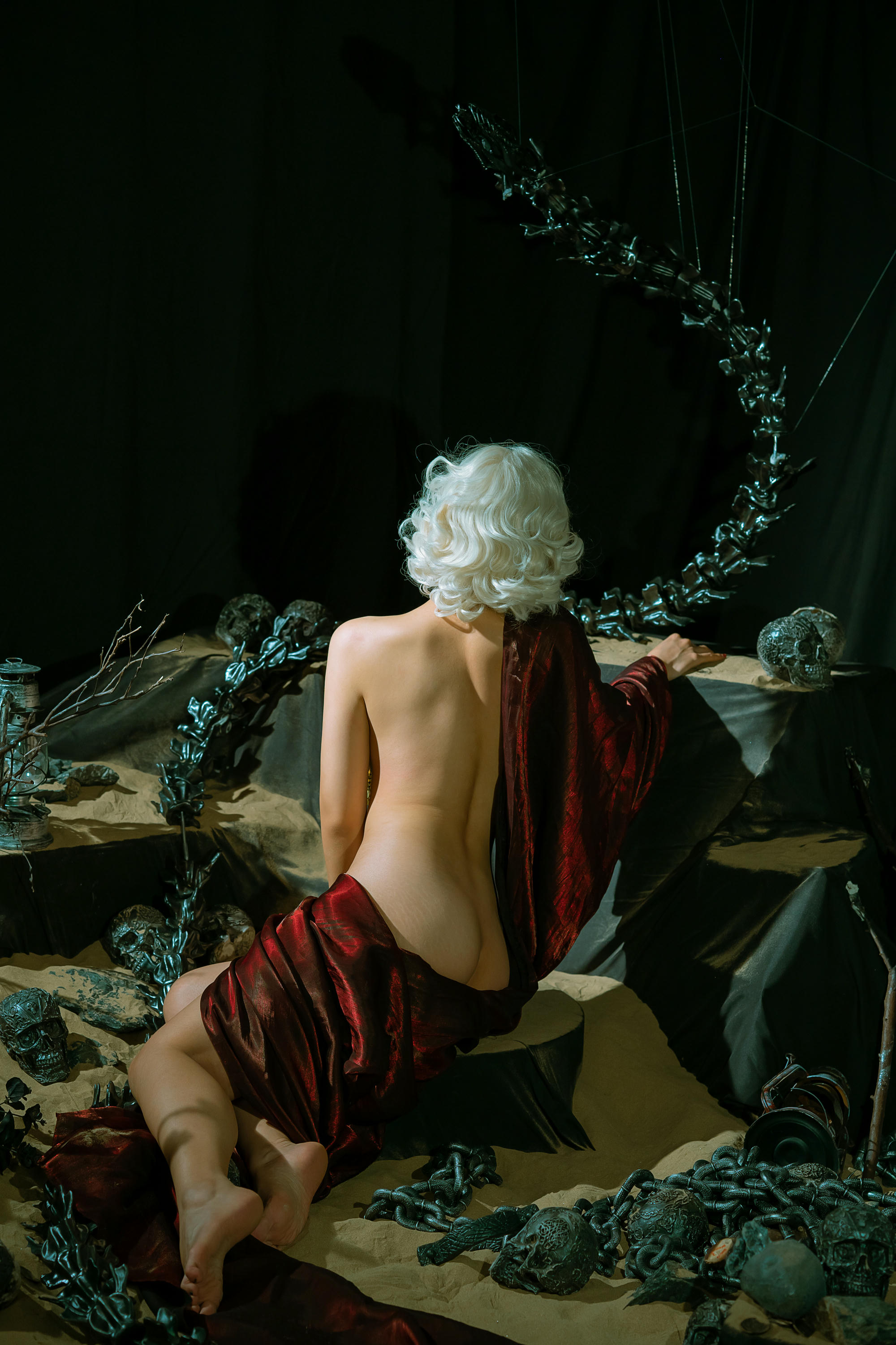 云溪溪 NO.069 x 奶桃 沙金 [53P+1V／1.11GB]_第2集