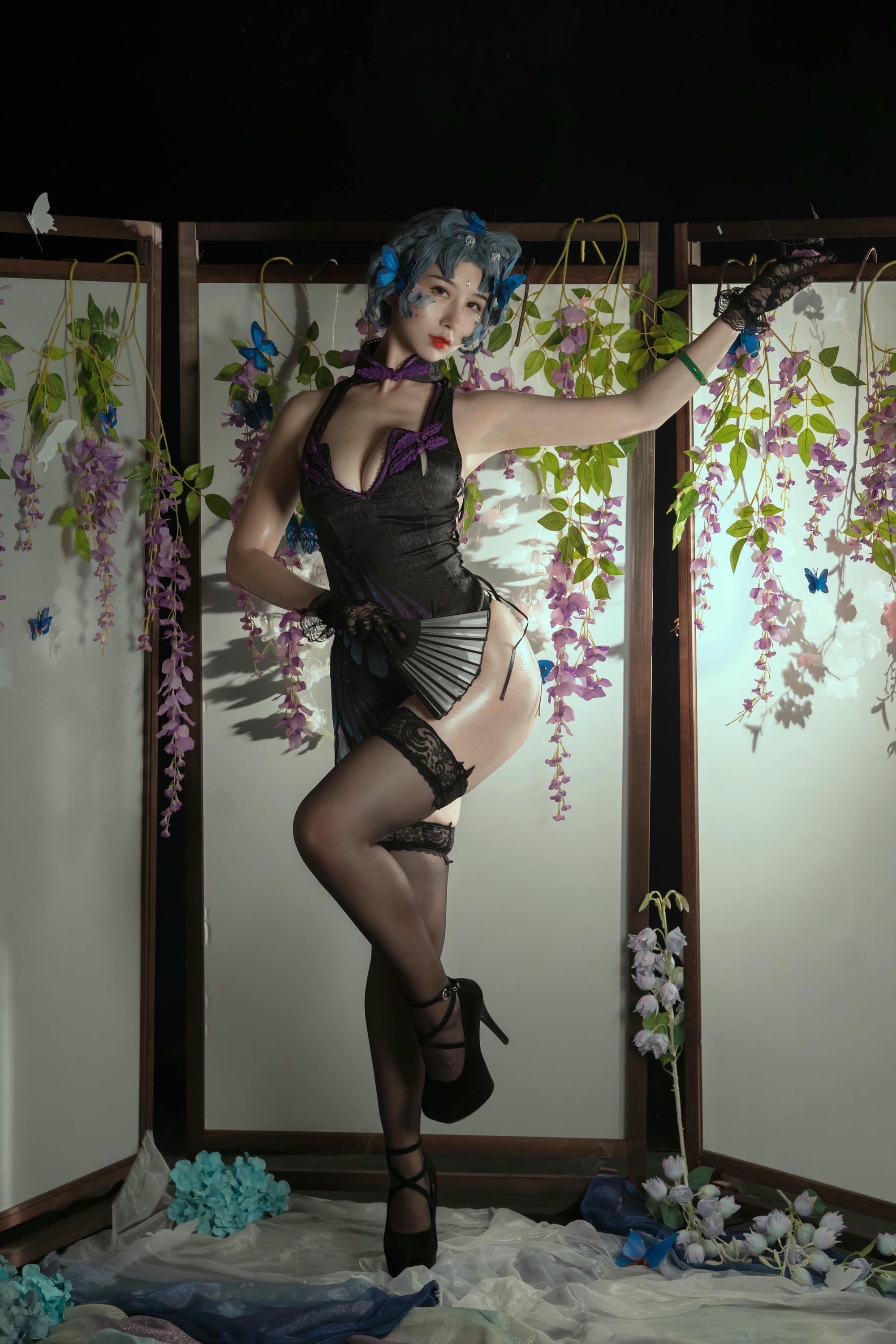 云溪溪 NO.008 奶桃蝴蝶 [50P-435MB]_第1集