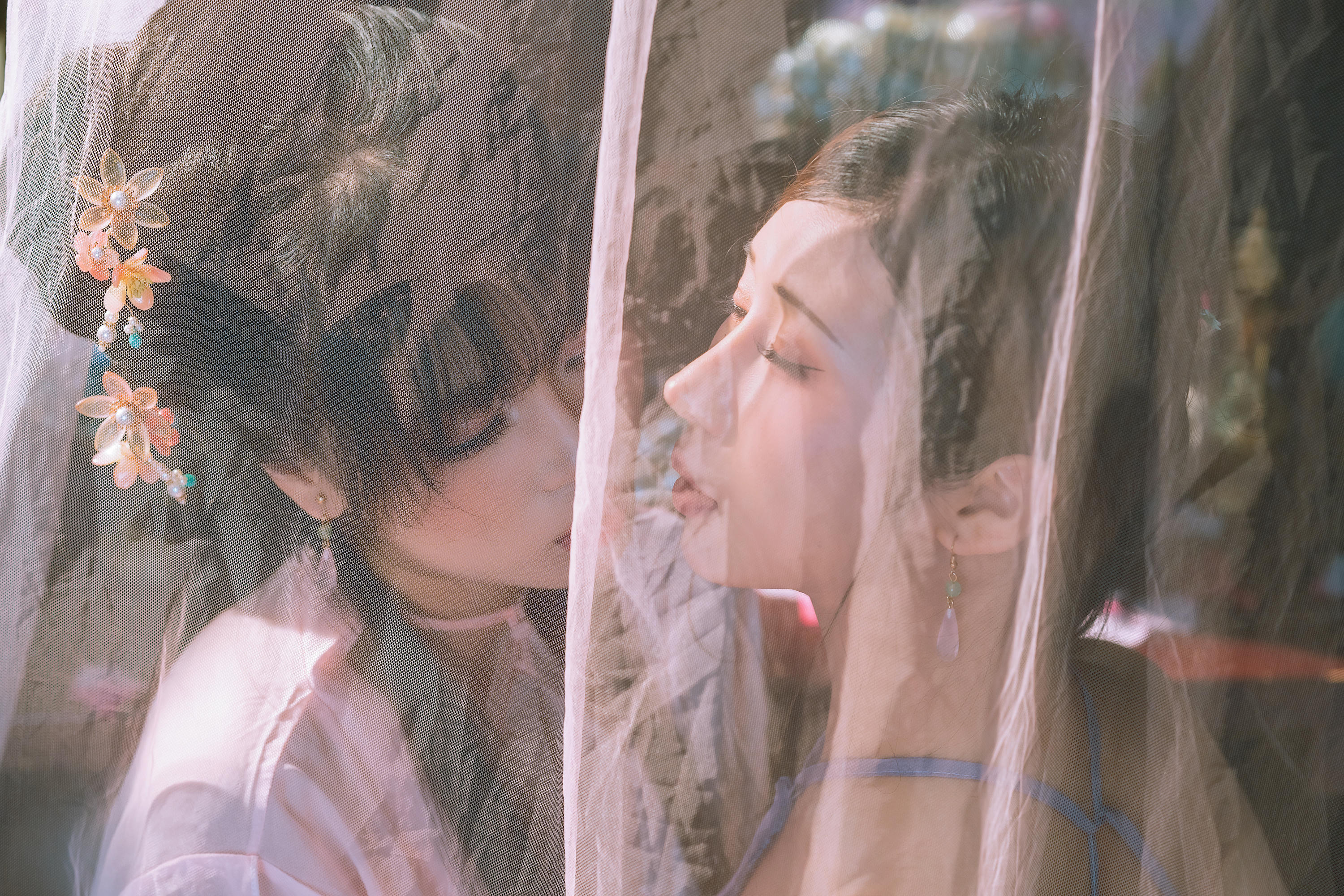 云溪溪 NO.095 奶桃桃&轩萧学姐 朝开暮落-下 [117P+5V／5.81GB]_第2集