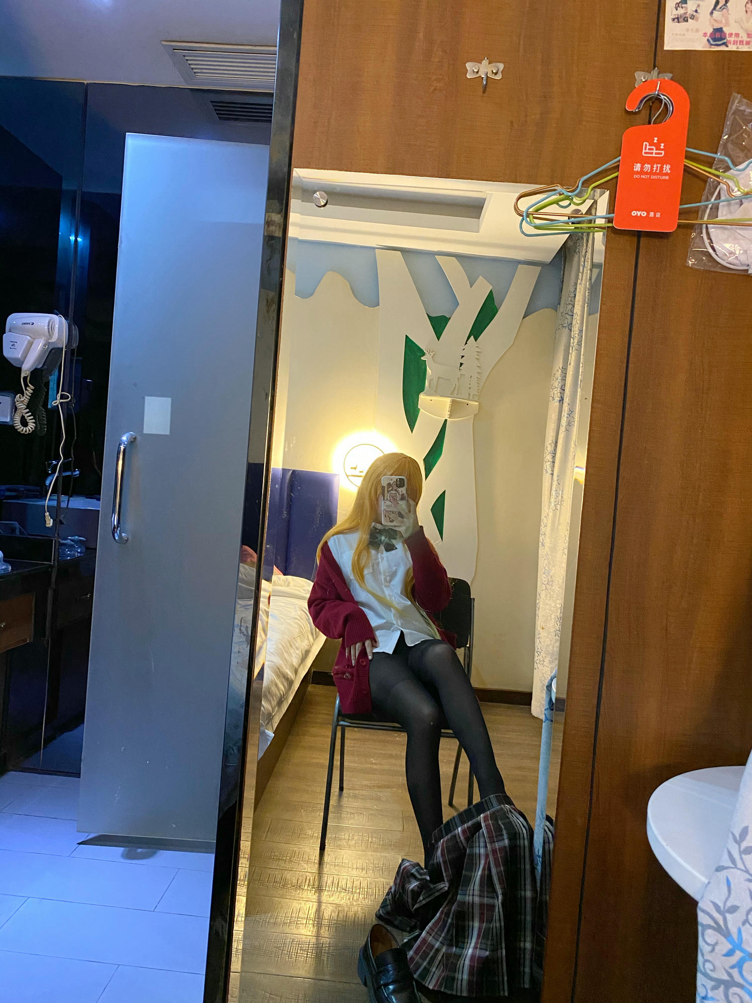 芋圆侑子 NO.013 金毛不良jk [42P5V-533MB]_第1集