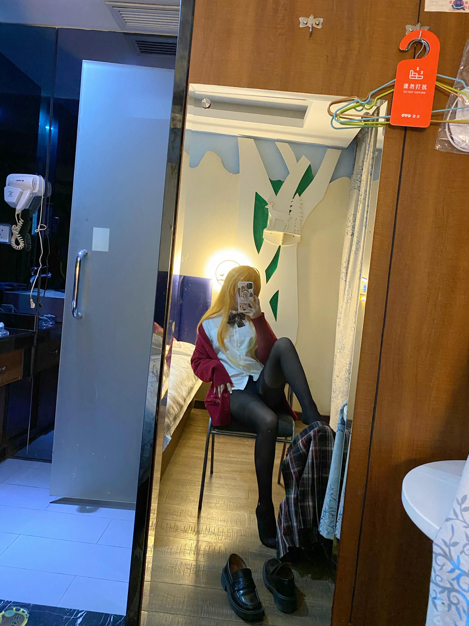 芋圆侑子 NO.013 金毛不良jk [42P5V-533MB]_第1集