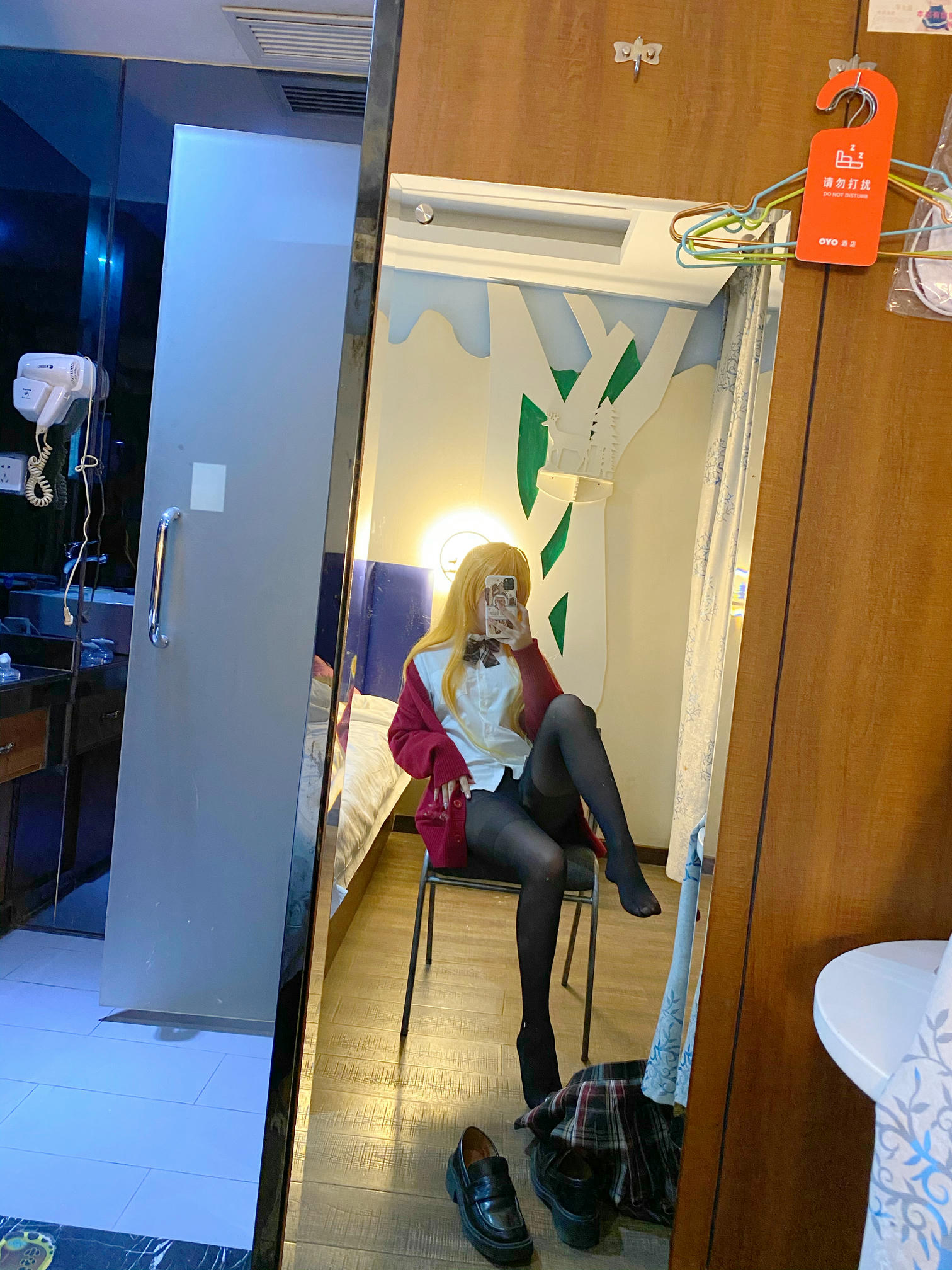 芋圆侑子 NO.013 金毛不良jk [42P5V-533MB]_第1集