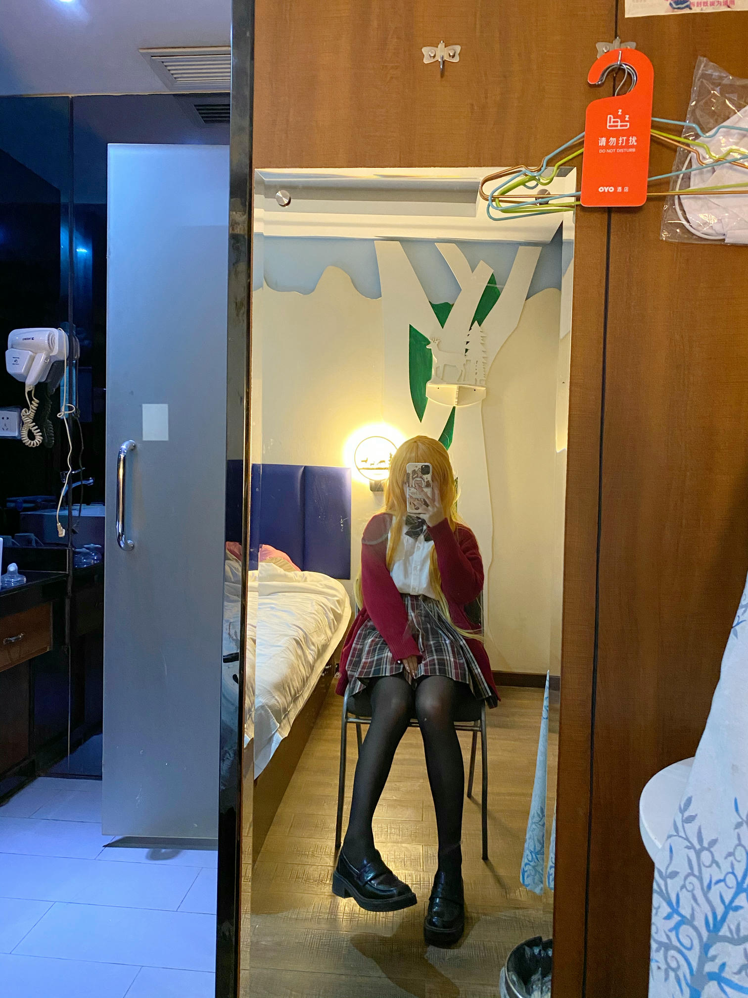 芋圆侑子 NO.013 金毛不良jk [42P5V-533MB]_第1集