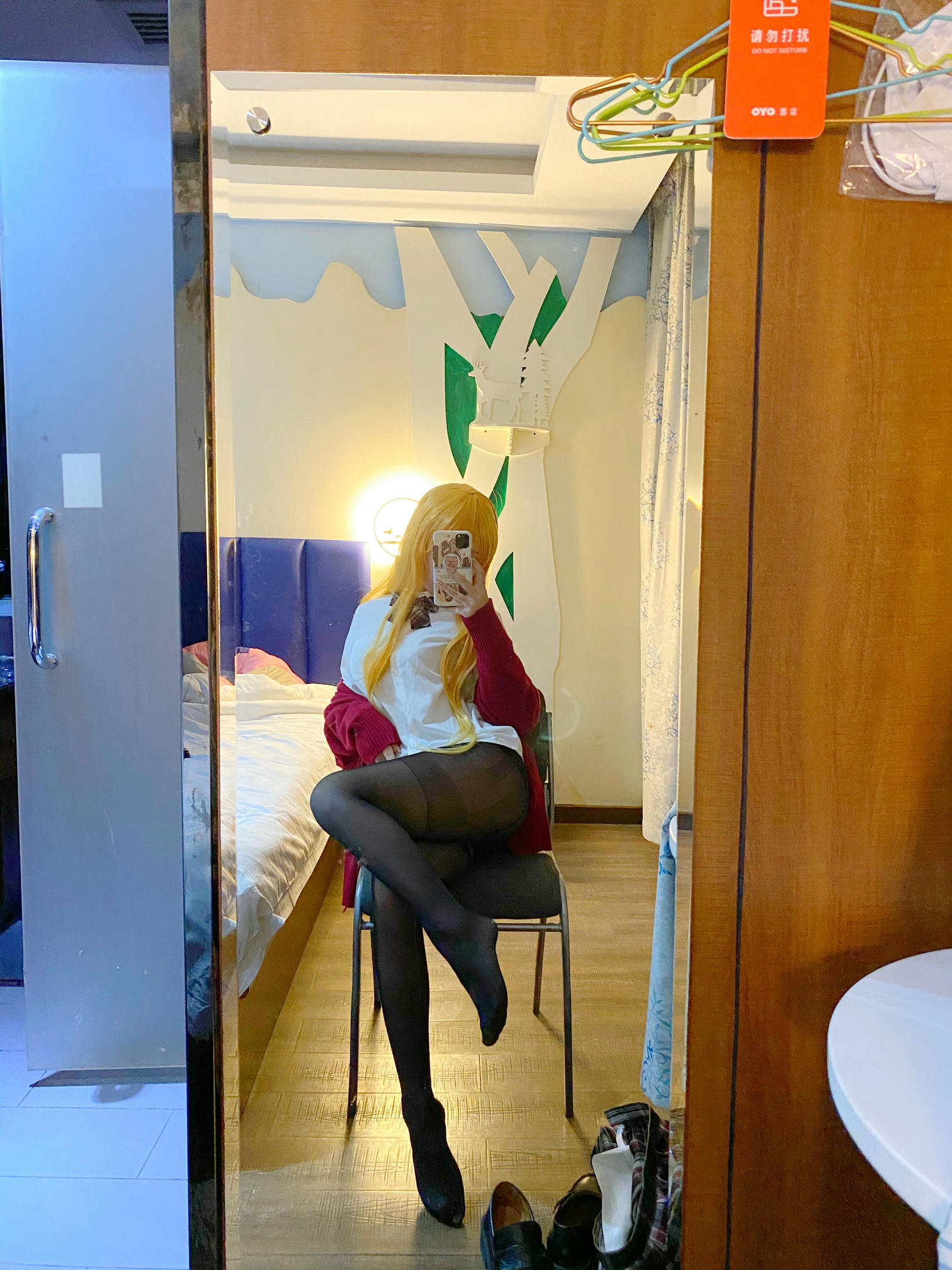 芋圆侑子 NO.013 金毛不良jk [42P5V-533MB]_第2集