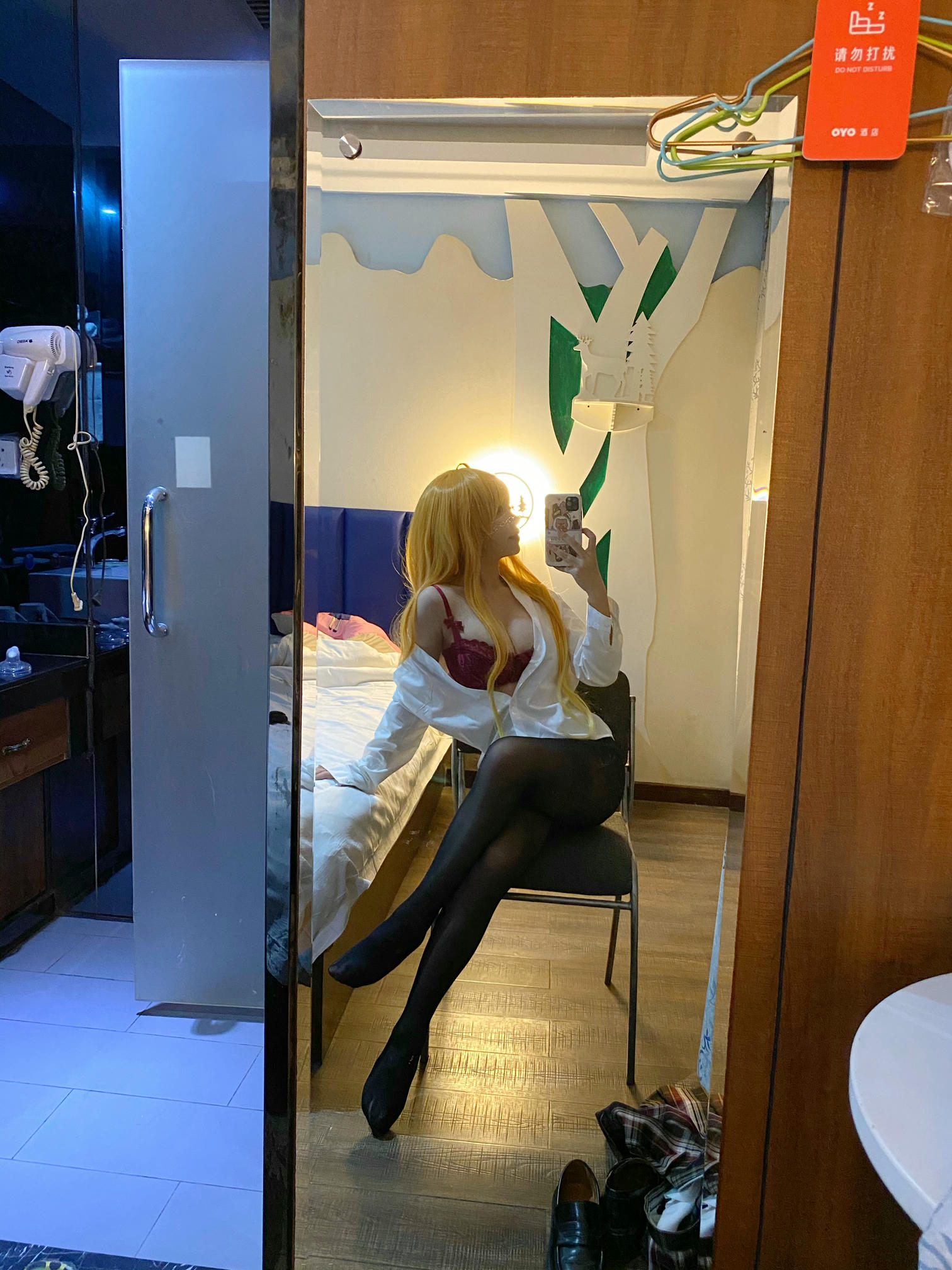 芋圆侑子 NO.013 金毛不良jk [42P5V-533MB]_第2集