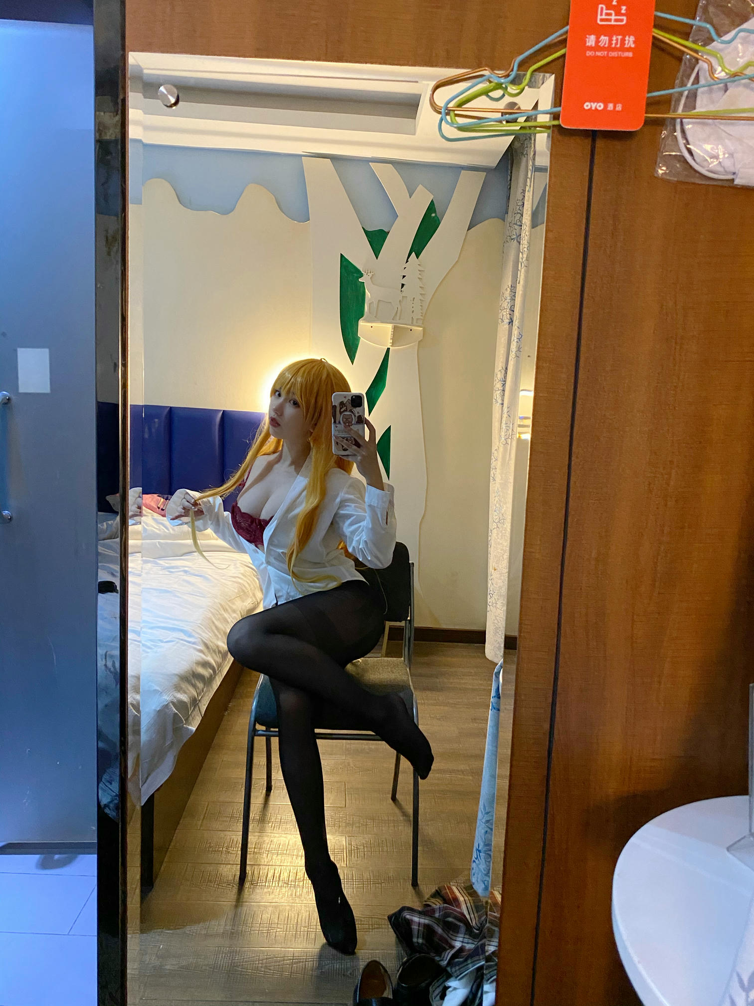 芋圆侑子 NO.013 金毛不良jk [42P5V-533MB]_第2集