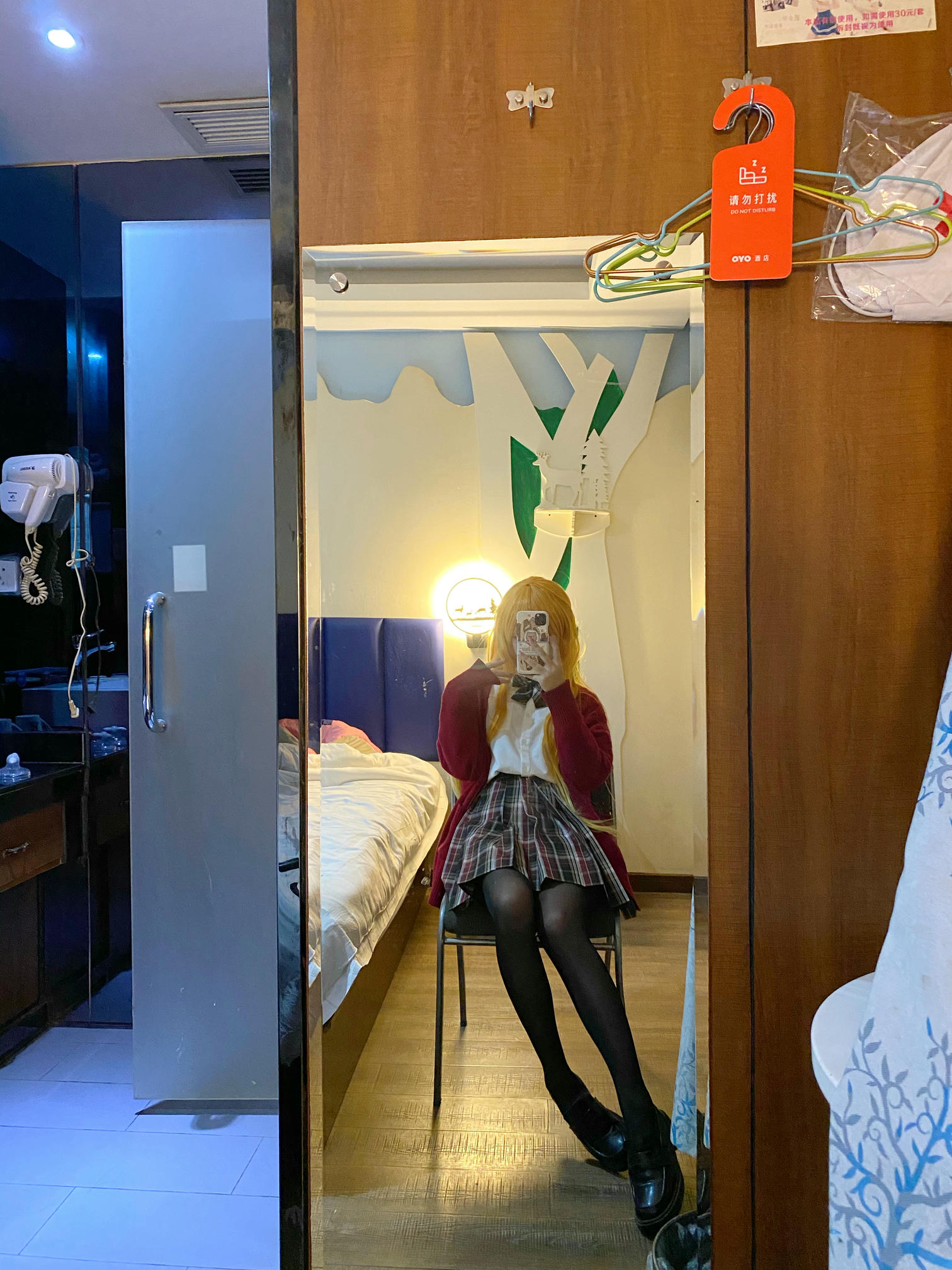 芋圆侑子 NO.013 金毛不良jk [42P5V-533MB]_第1集