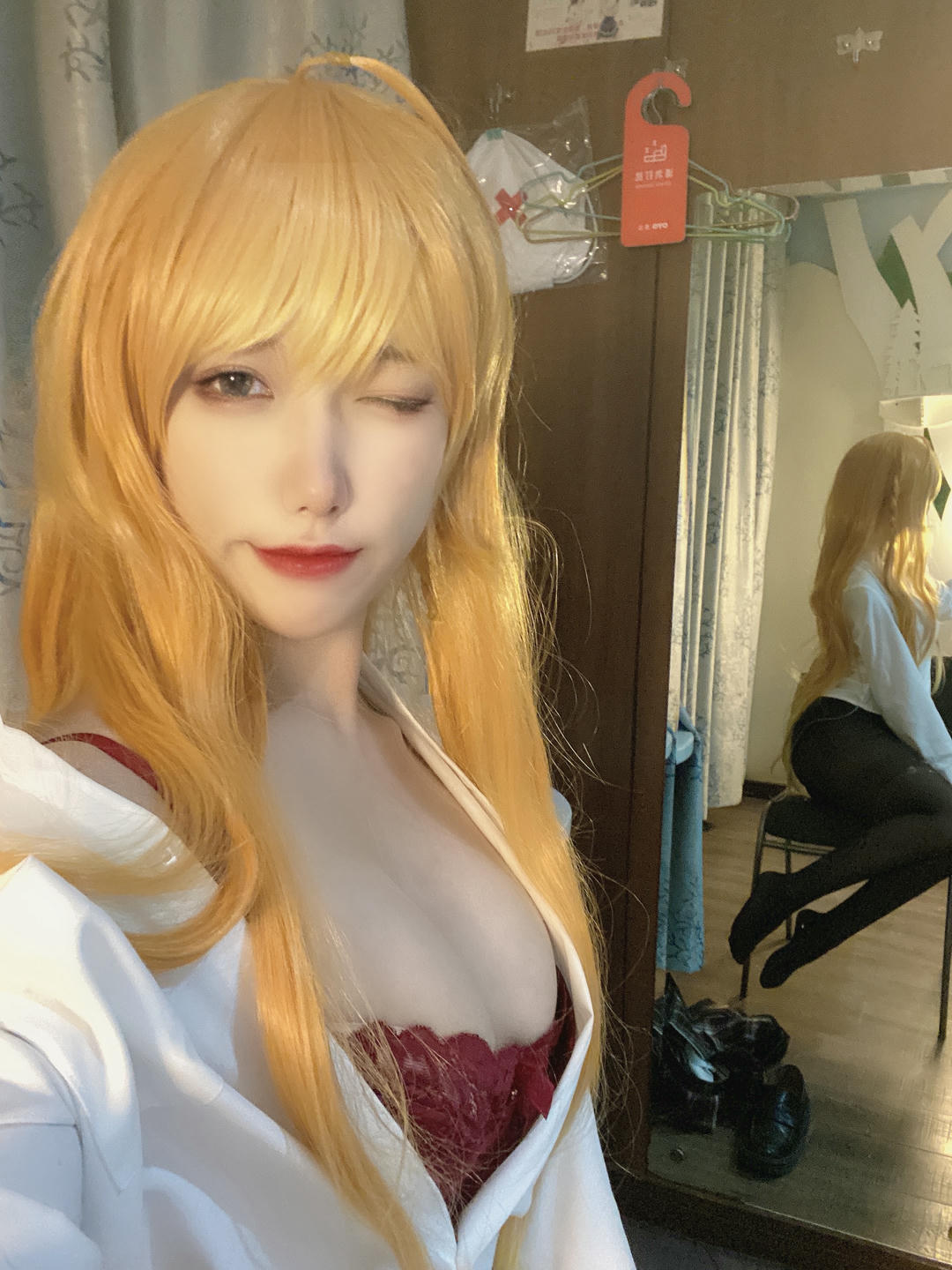 芋圆侑子 NO.013 金毛不良jk [42P5V-533MB]_第2集