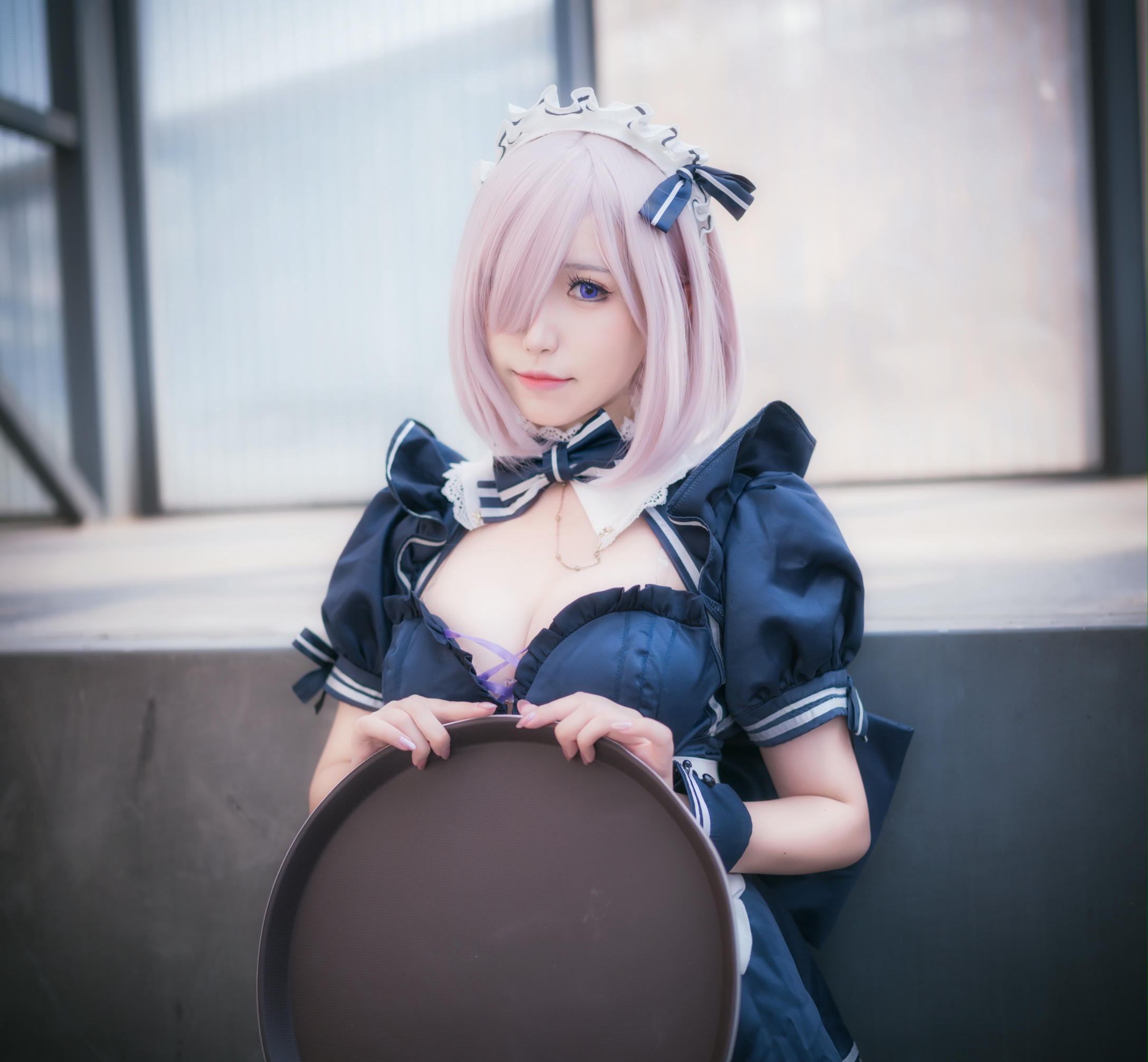 芋圆侑子 NO.015 黑枪呆女仆自拍 [24P3V-211MB]_第2集