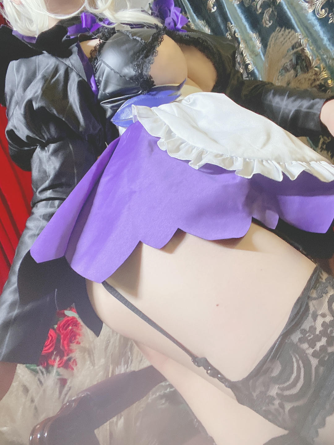 芋圆侑子 NO.015 黑枪呆女仆自拍 [24P3V-211MB]_第1集