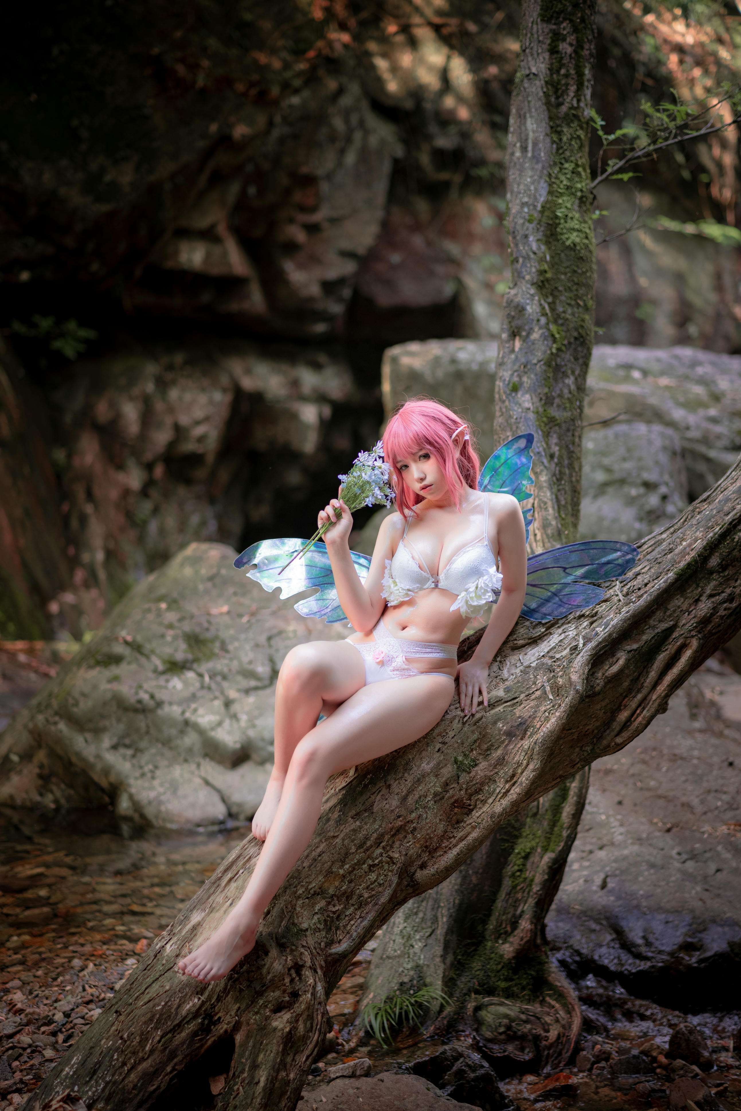 芋圆侑子 NO.019 花精灵 [71P1V-1.37GB]_第2集