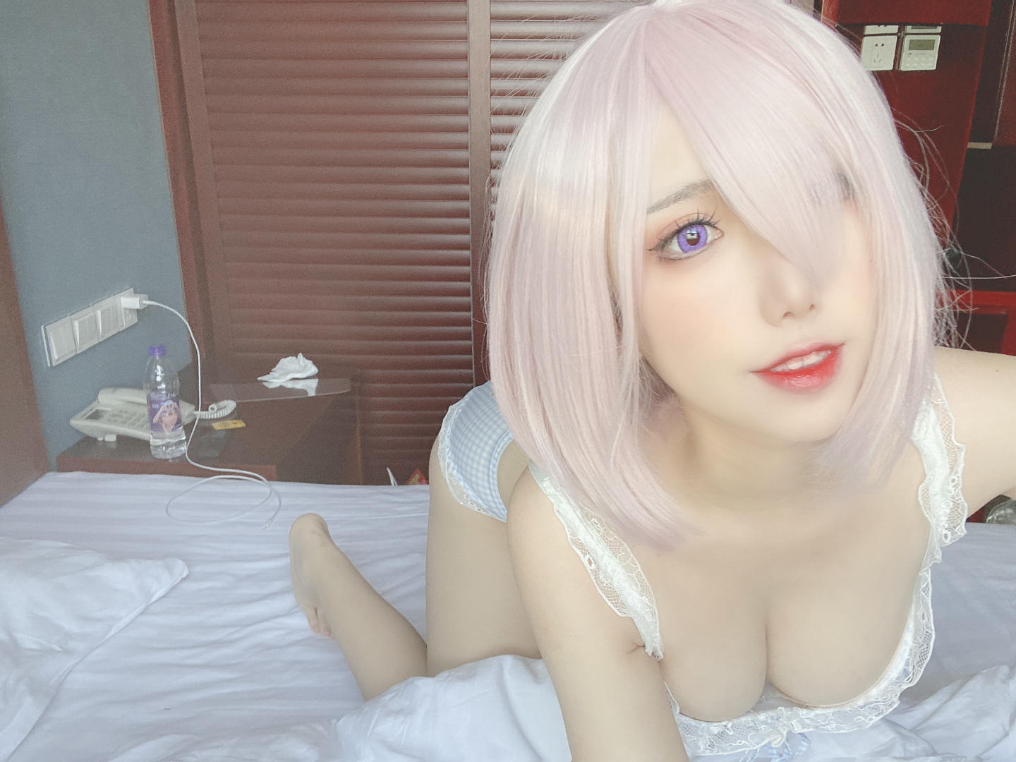 芋圆侑子 NO.021 蓝格子小清新 [22P-76MB]_第2集