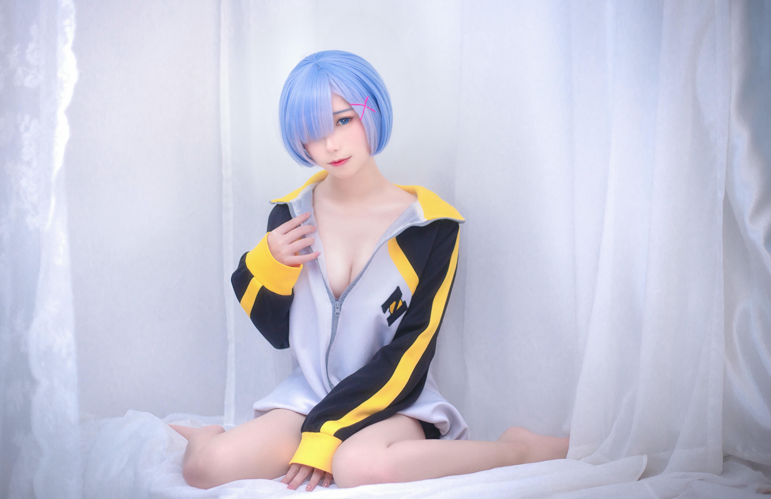 芋圆侑子 NO.002 邻家姐姐 [225P20V-859MB]-蕾姆运动服 9p_第1集