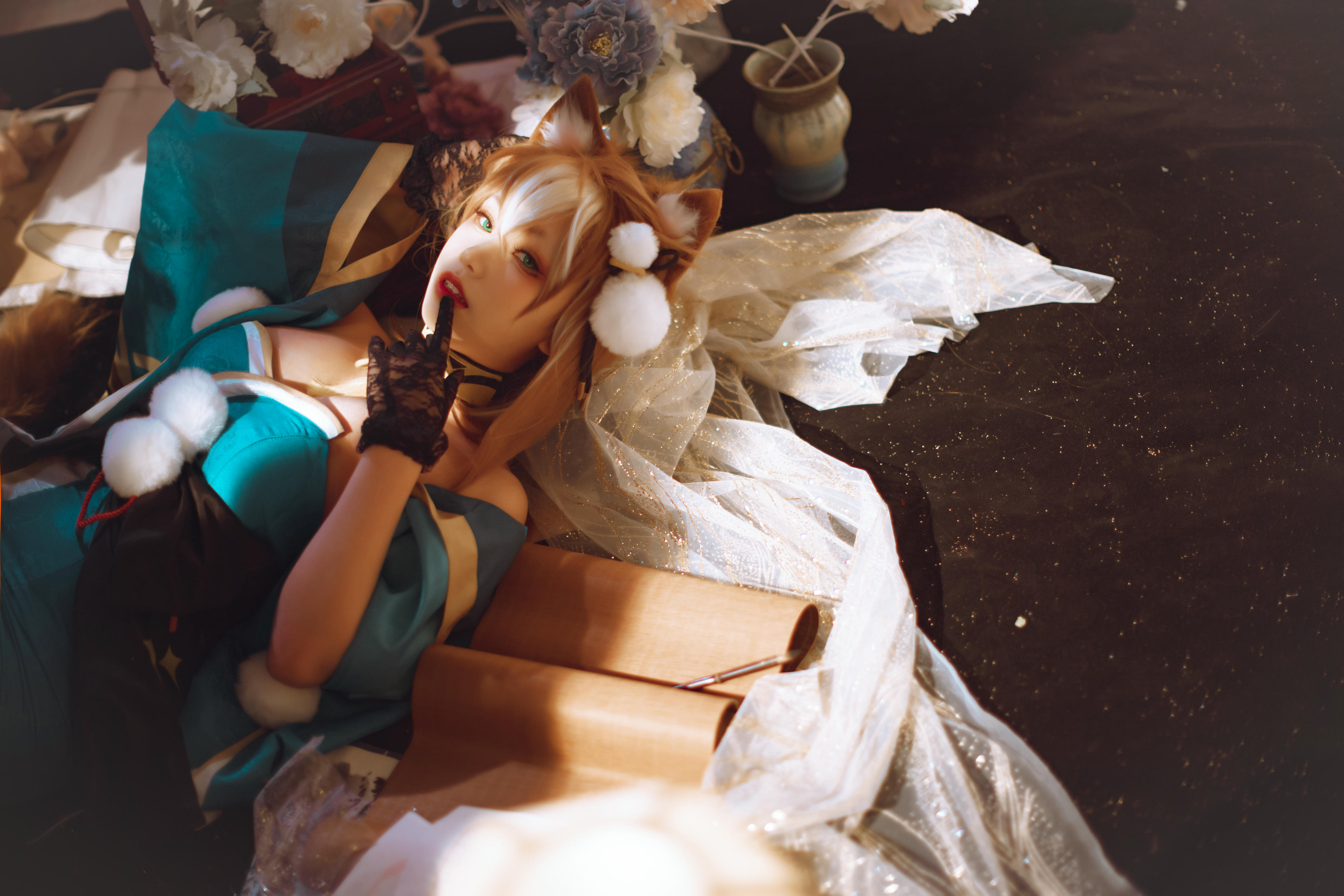 芋圆侑子 NO.025 原神 希娜小姐[15P-354.6M]_第1集