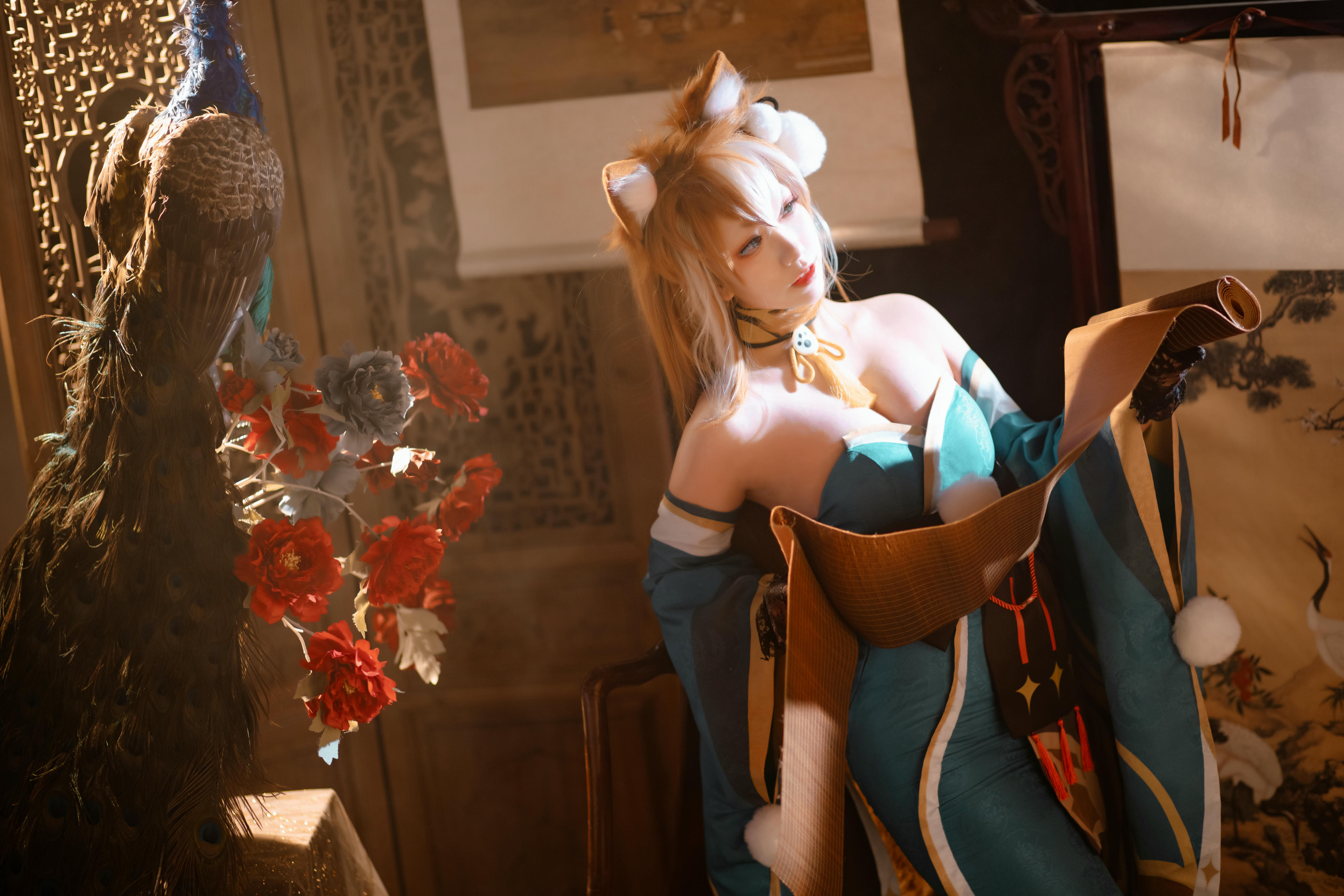 芋圆侑子 NO.025 原神 希娜小姐[15P-354.6M]_第1集