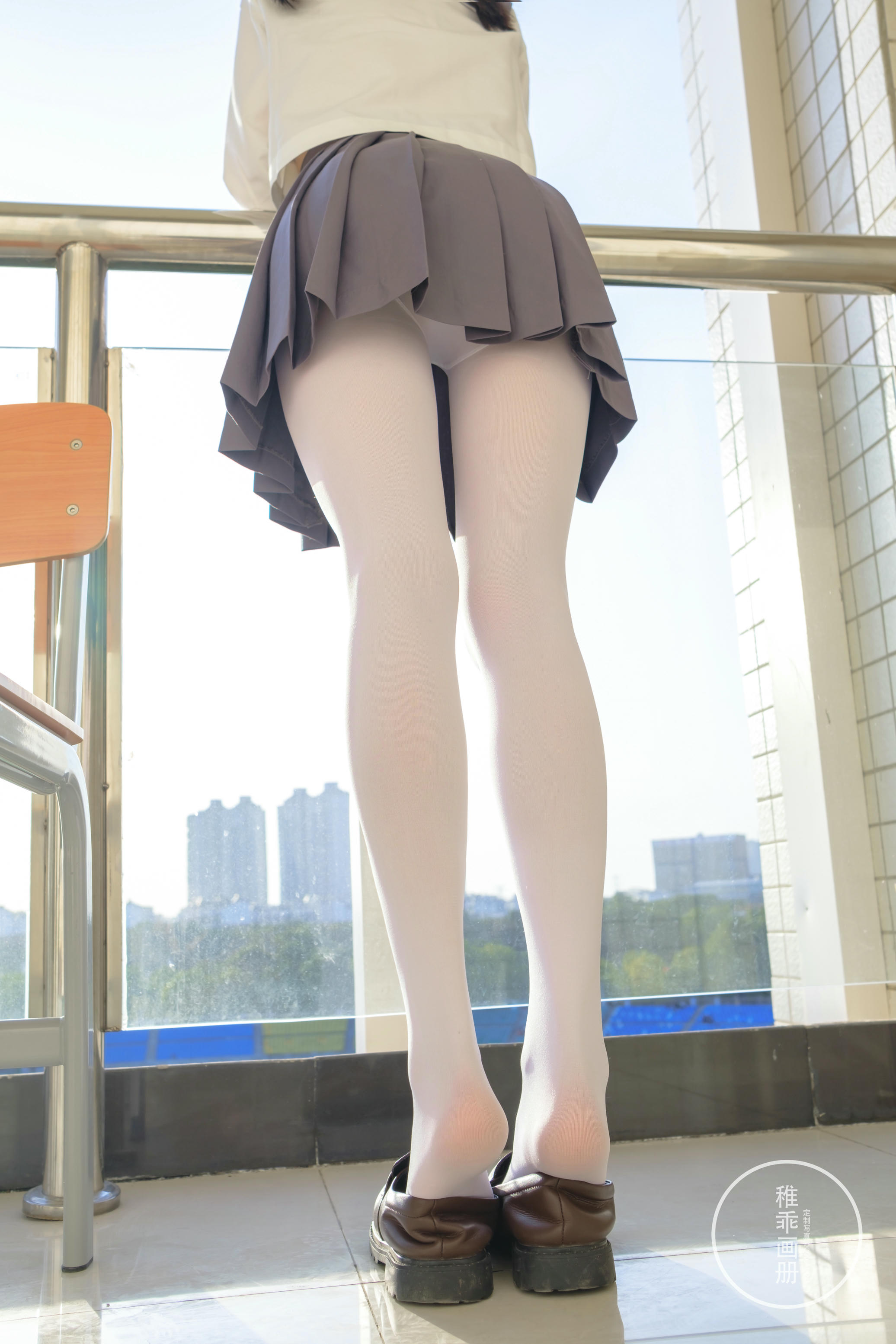 稚乖画册 NO.005 晴空03 双马尾jk [71P1V-0.99GB]_第1集