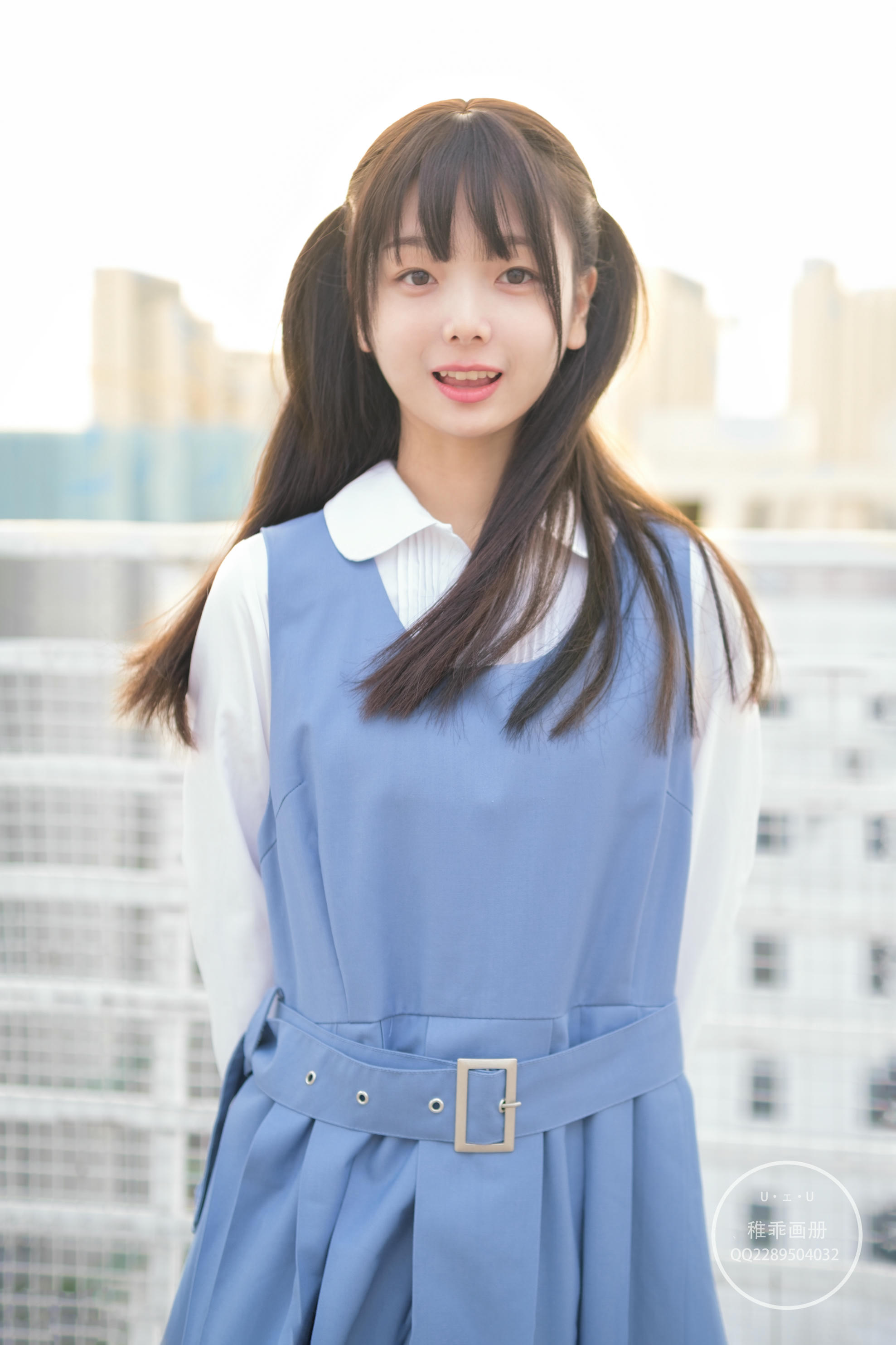 稚乖画册 NO.013 夜夜 天台真空80D白丝 [79P1V 1.10GB]_第1集