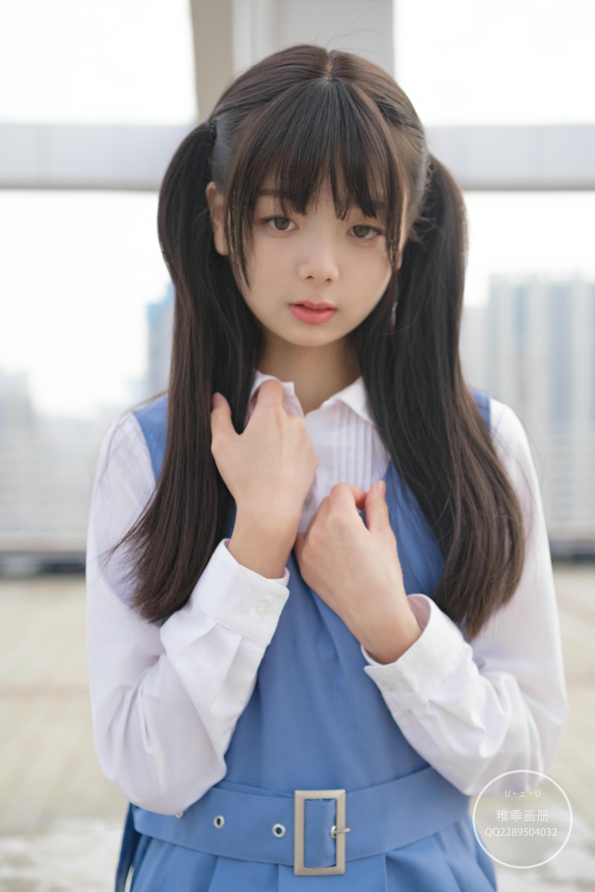 稚乖画册 NO.013 夜夜 天台真空80D白丝 [79P1V 1.10GB]_第1集