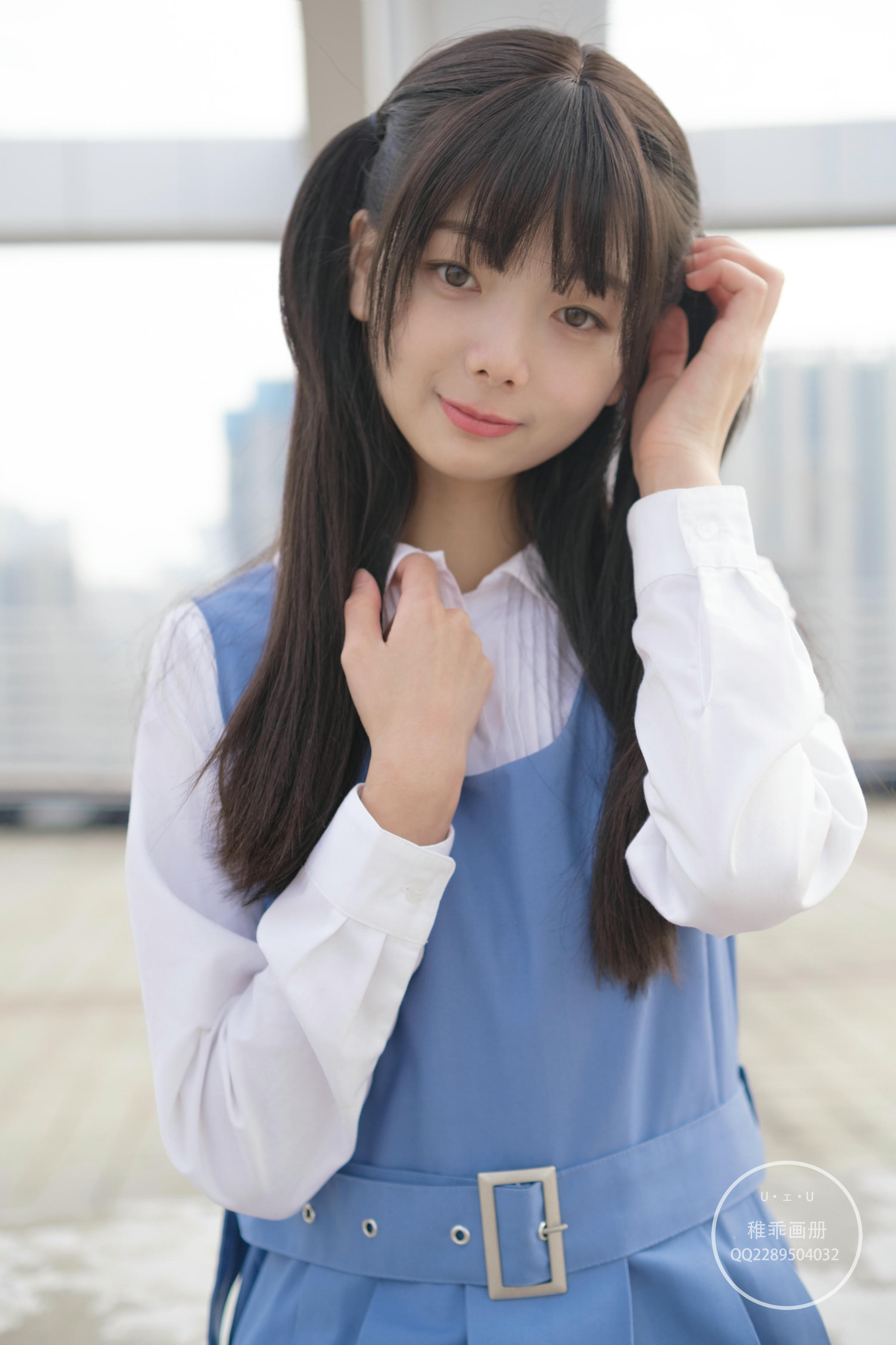 稚乖画册 NO.013 夜夜 天台真空80D白丝 [79P1V 1.10GB]_第1集