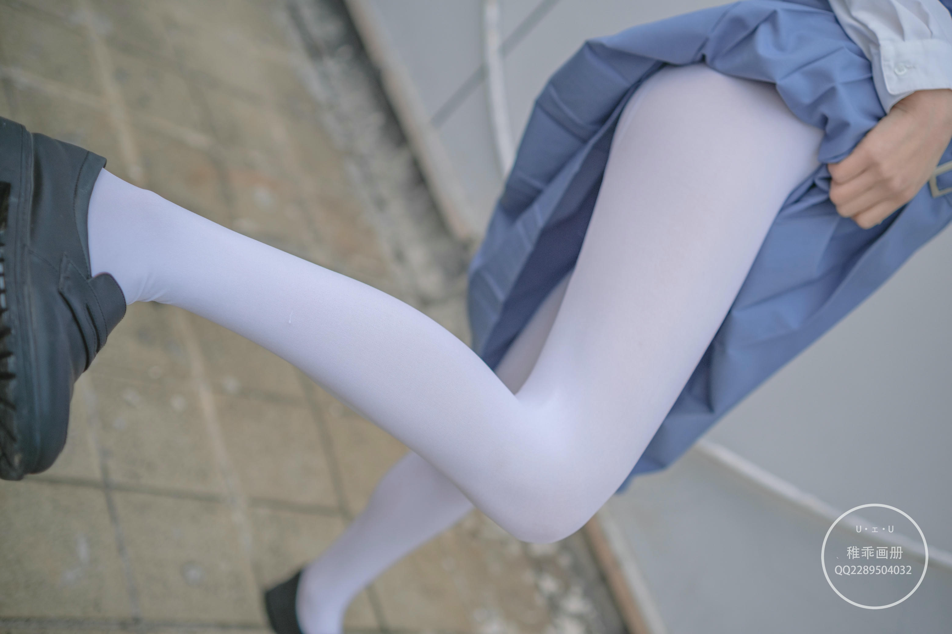 稚乖画册 NO.013 夜夜 天台真空80D白丝 [79P1V 1.10GB]_第4集