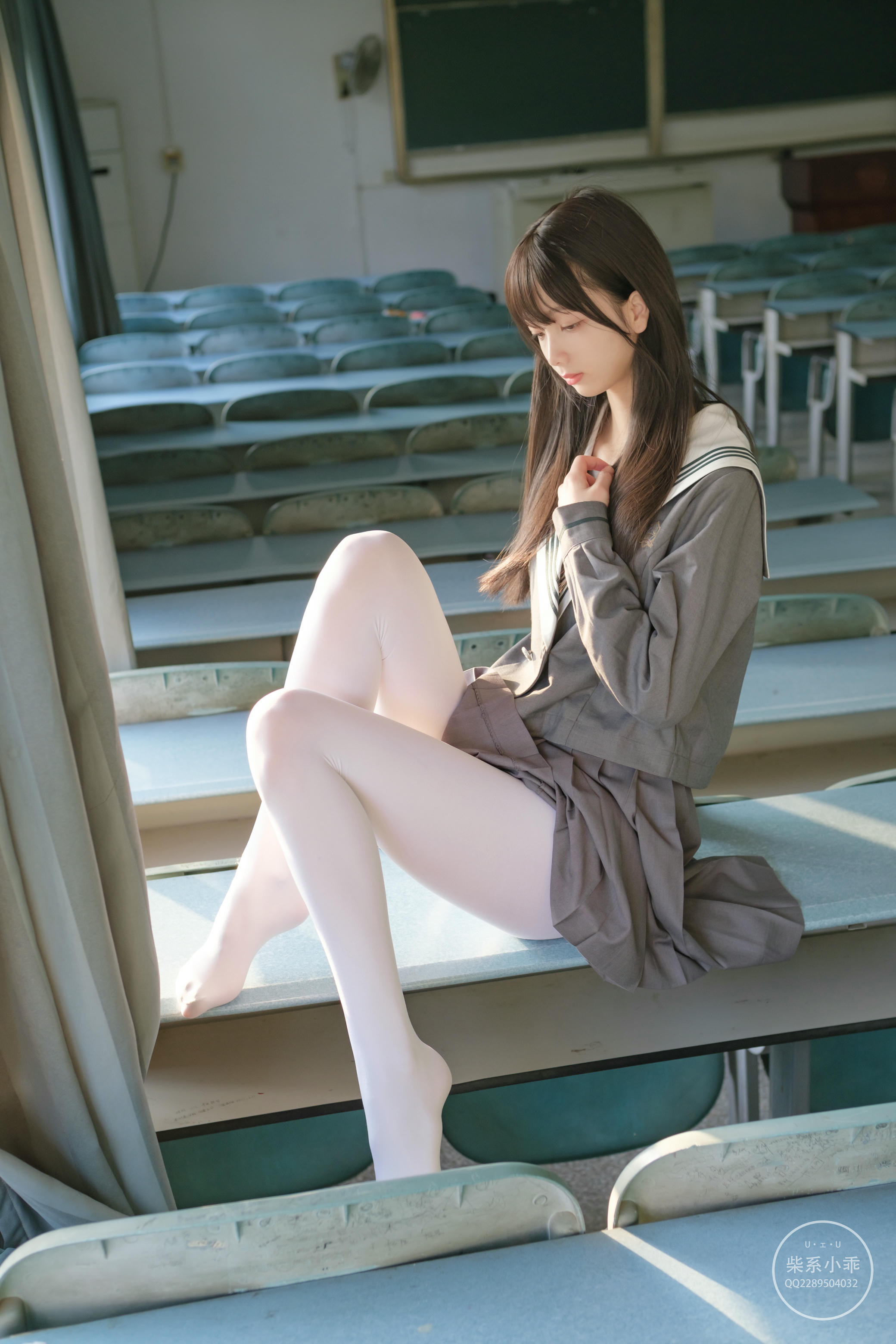 稚乖画册 NO.014 夜夜 教室 [63P1V-595MB]_第2集