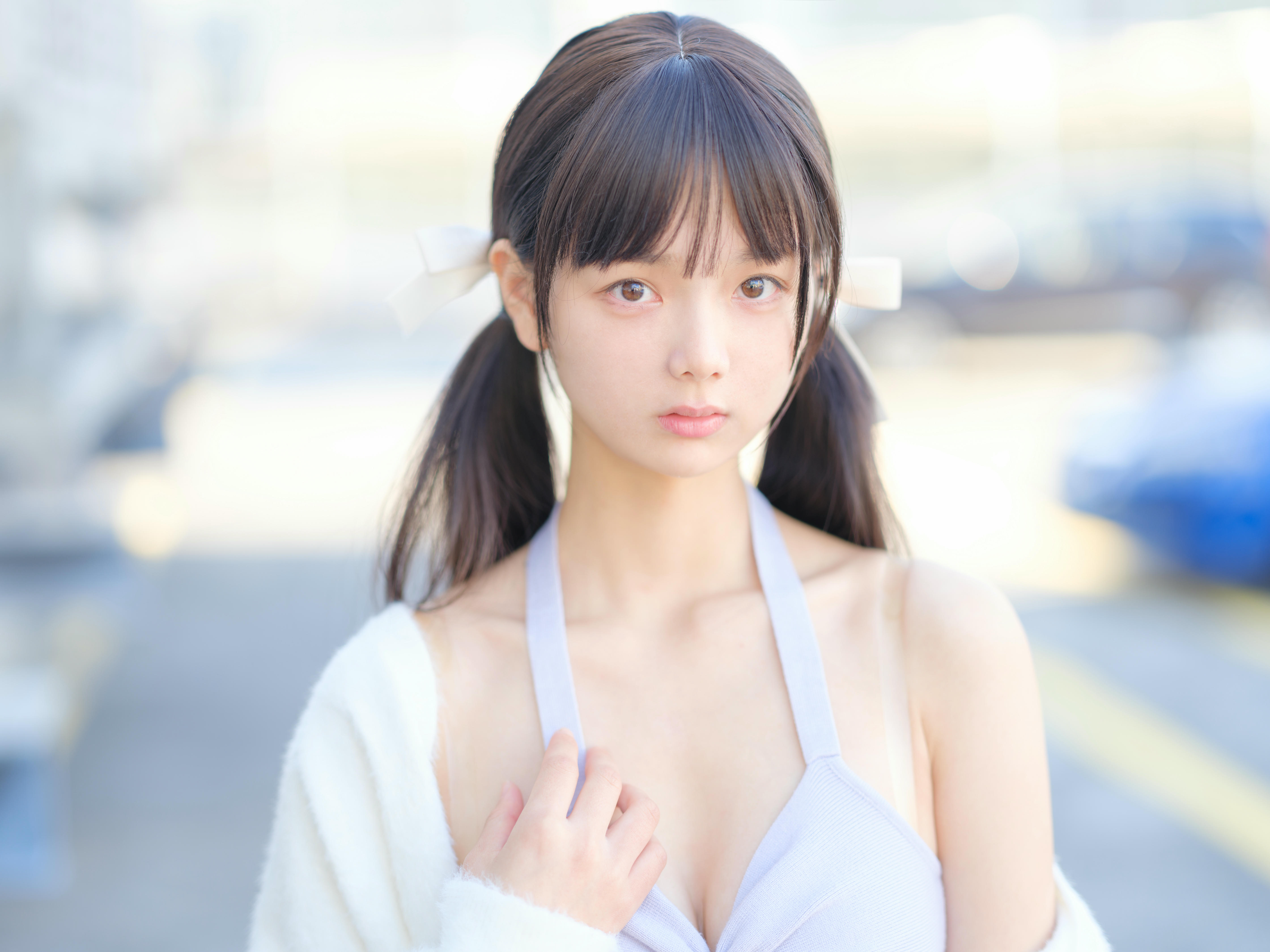 稚乖画册 NO.016 晴空05 夜夜 天台停车场肉丝 [83P1V 4.68GB]_第2集