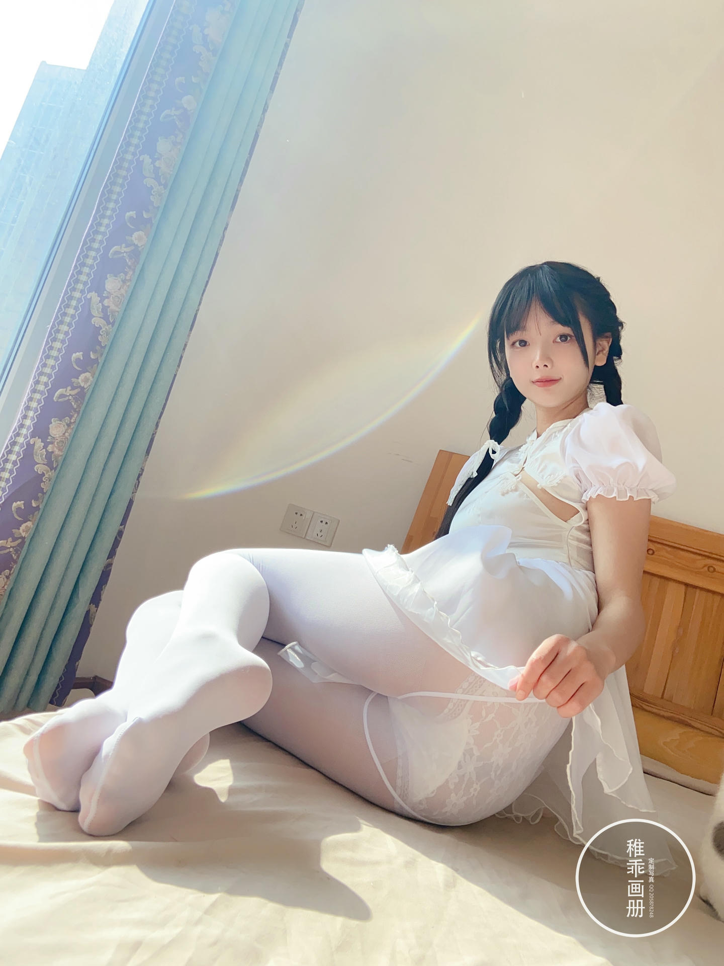 稚乖画册 NO.017 夜夜 嬉戏 80d白丝 [74P1V-368MB]_第4集