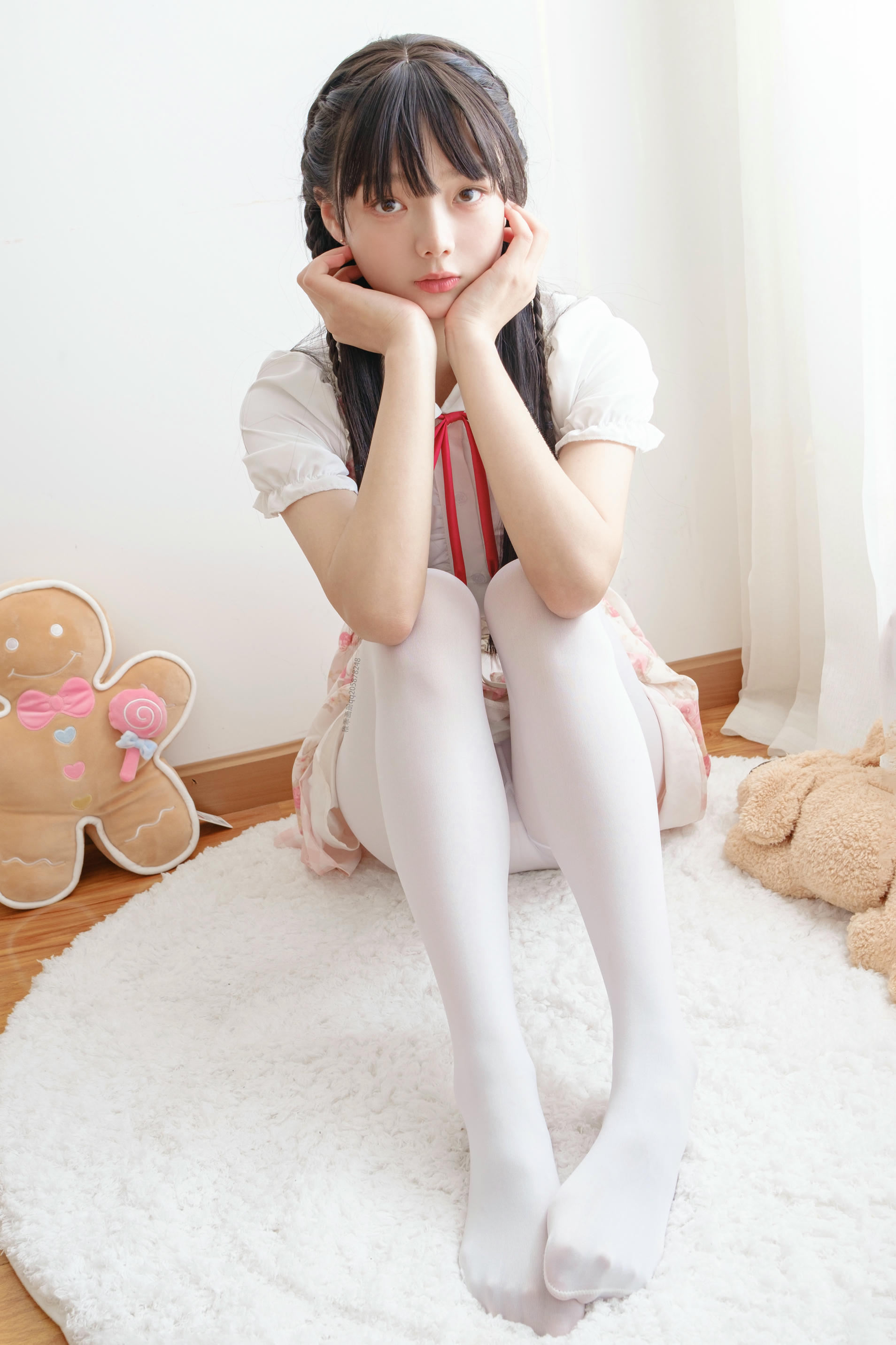 稚乖画册 NO.018 晴空 07 夜夜 白丝JK 一亿像素 [81P1V-3.22GB]_第1集