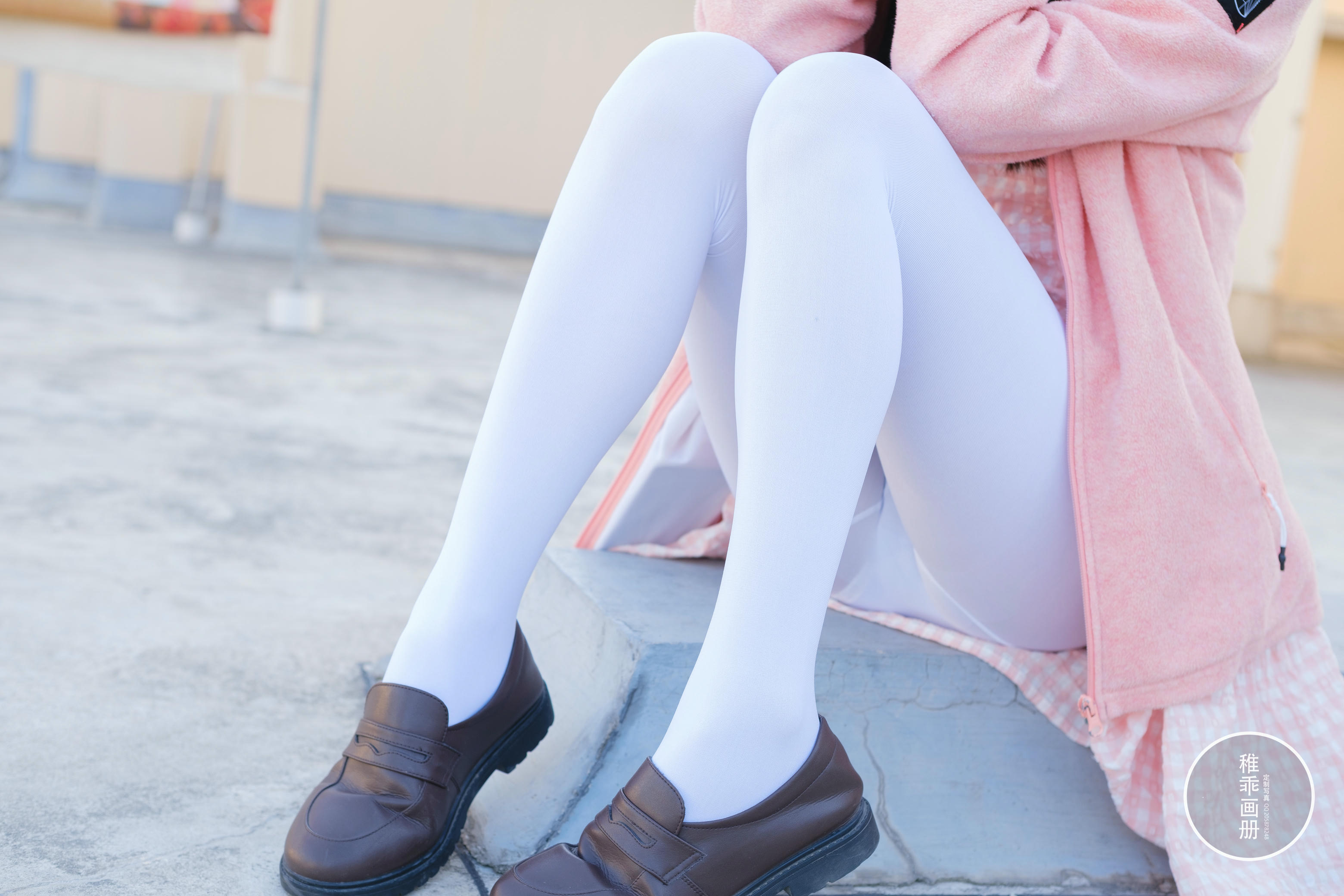 稚乖画册 NO.019 晴空 06 夜夜 天台粉裙 [82P-0.98GB]_第1集