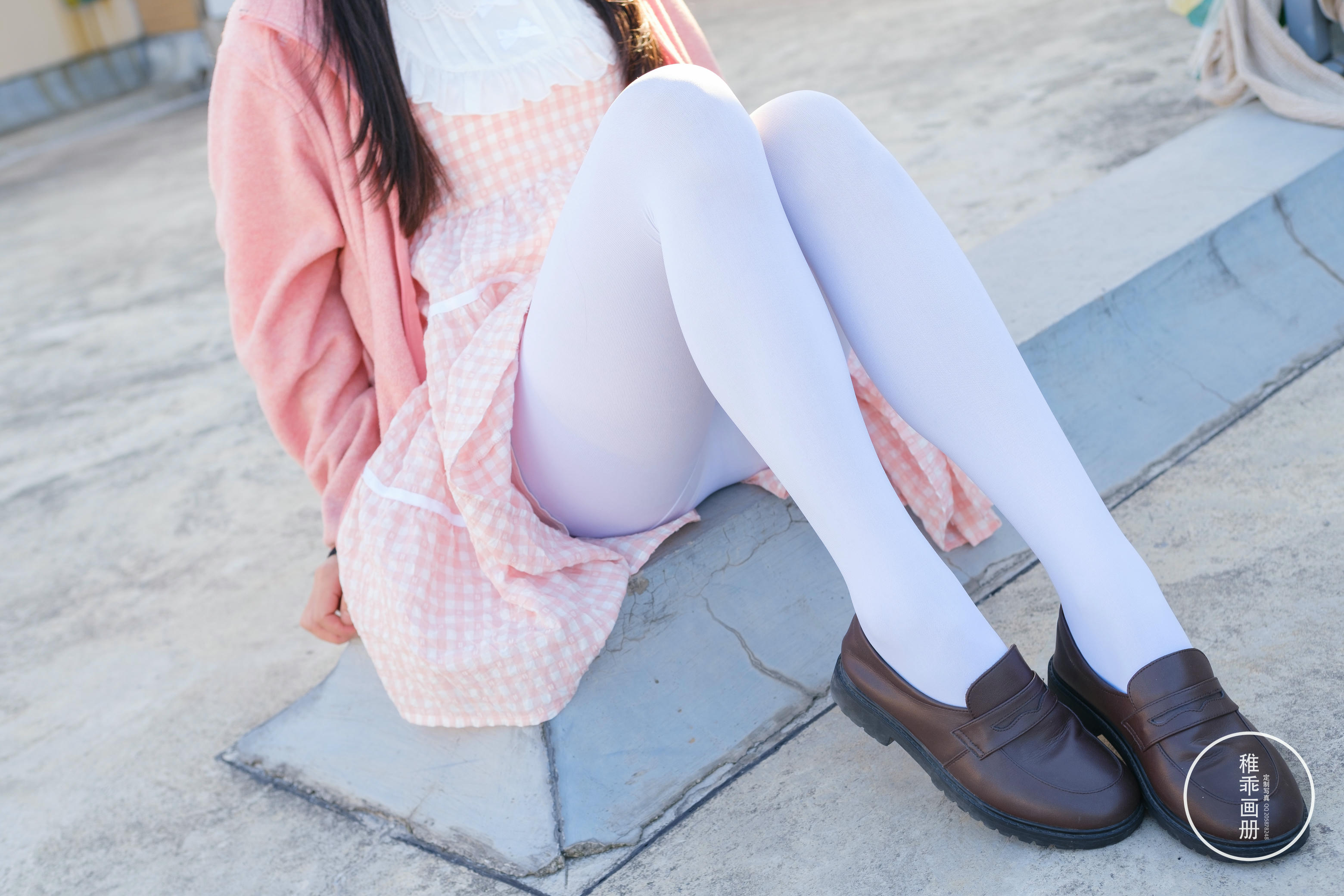 稚乖画册 NO.019 晴空 06 夜夜 天台粉裙 [82P-0.98GB]_第1集