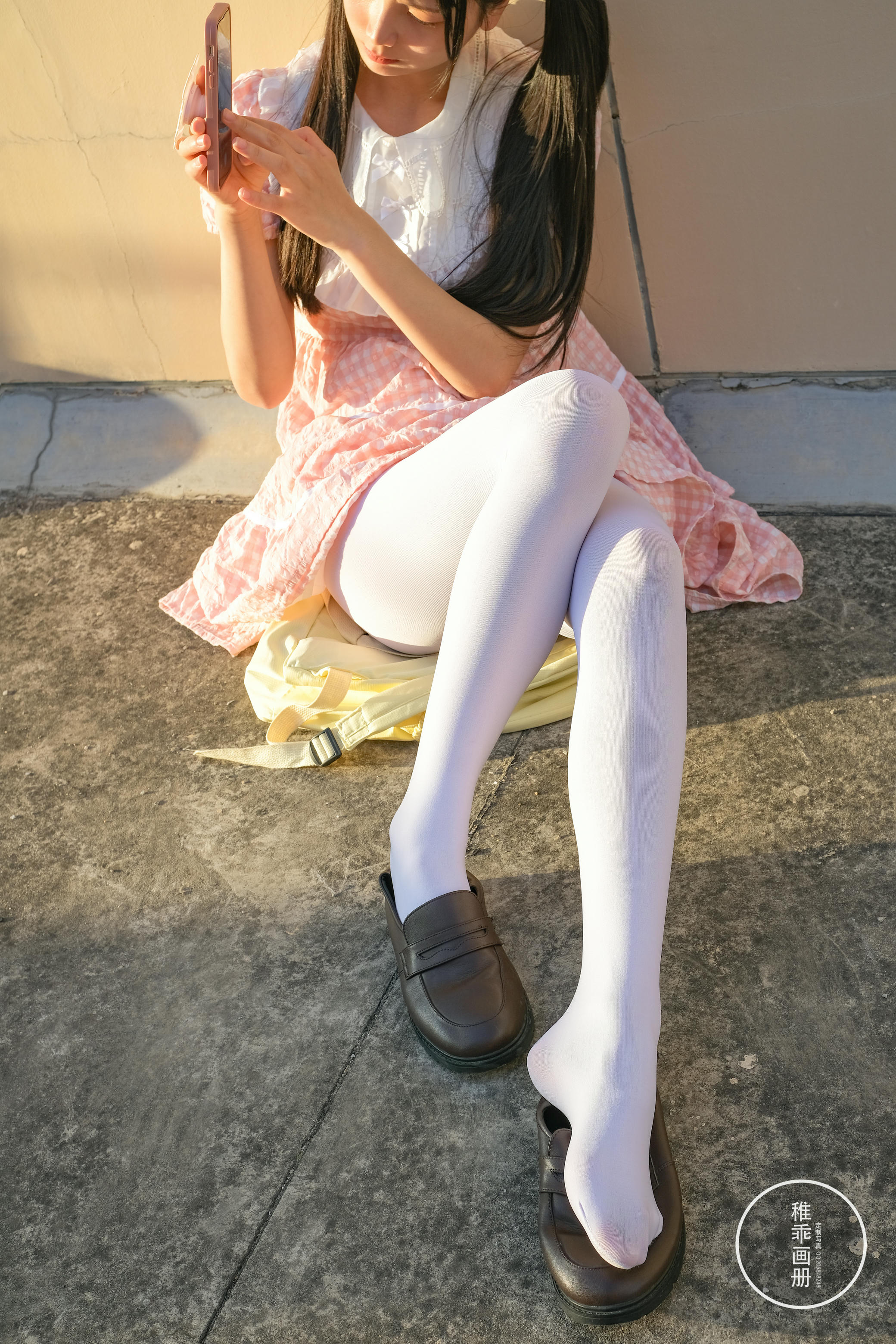 稚乖画册 NO.019 晴空 06 夜夜 天台粉裙 [82P-0.98GB]_第4集