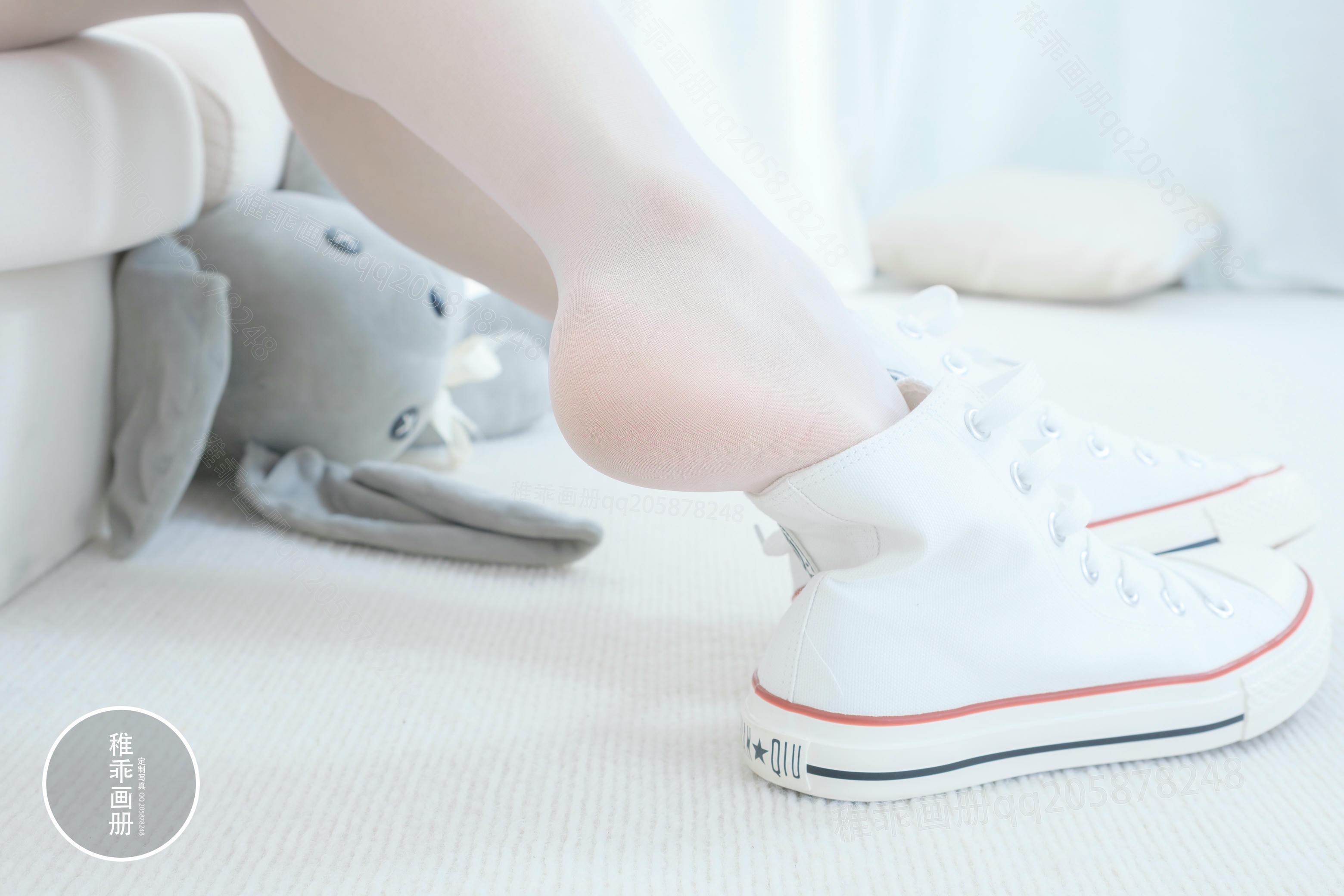 稚乖画册 NO.020 晴空10 夜夜 白丝双马尾 [80P1V-1.85GB]_第1集