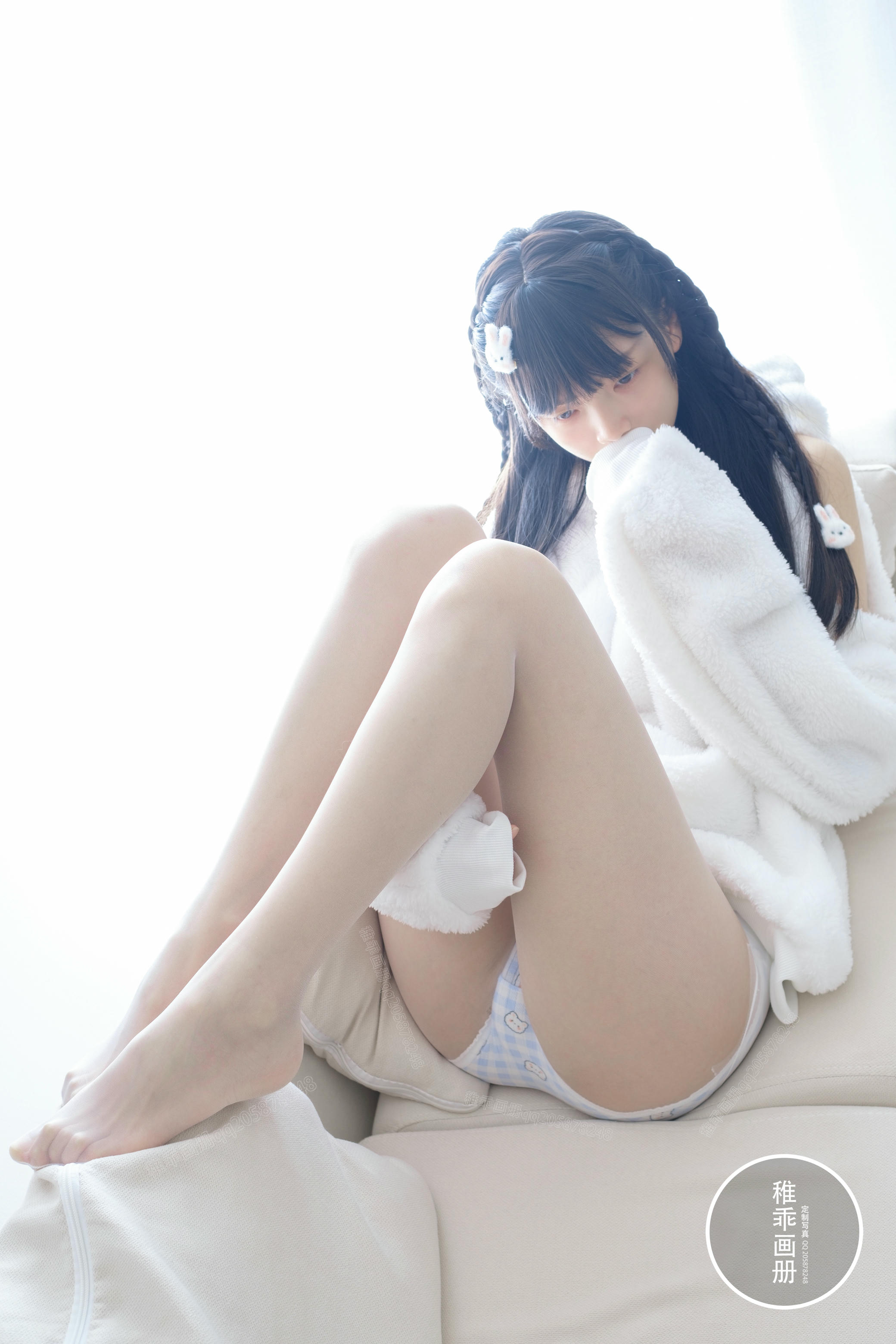 稚乖画册 NO.020 晴空10 夜夜 白丝双马尾 [80P1V-1.85GB]_第4集