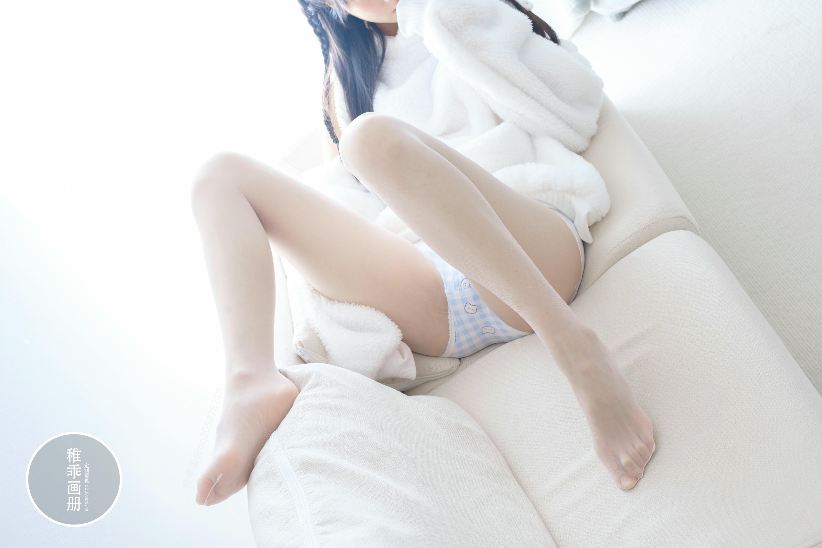 稚乖画册 NO.020 晴空10 夜夜 白丝双马尾 [80P1V-1.85GB]_第4集