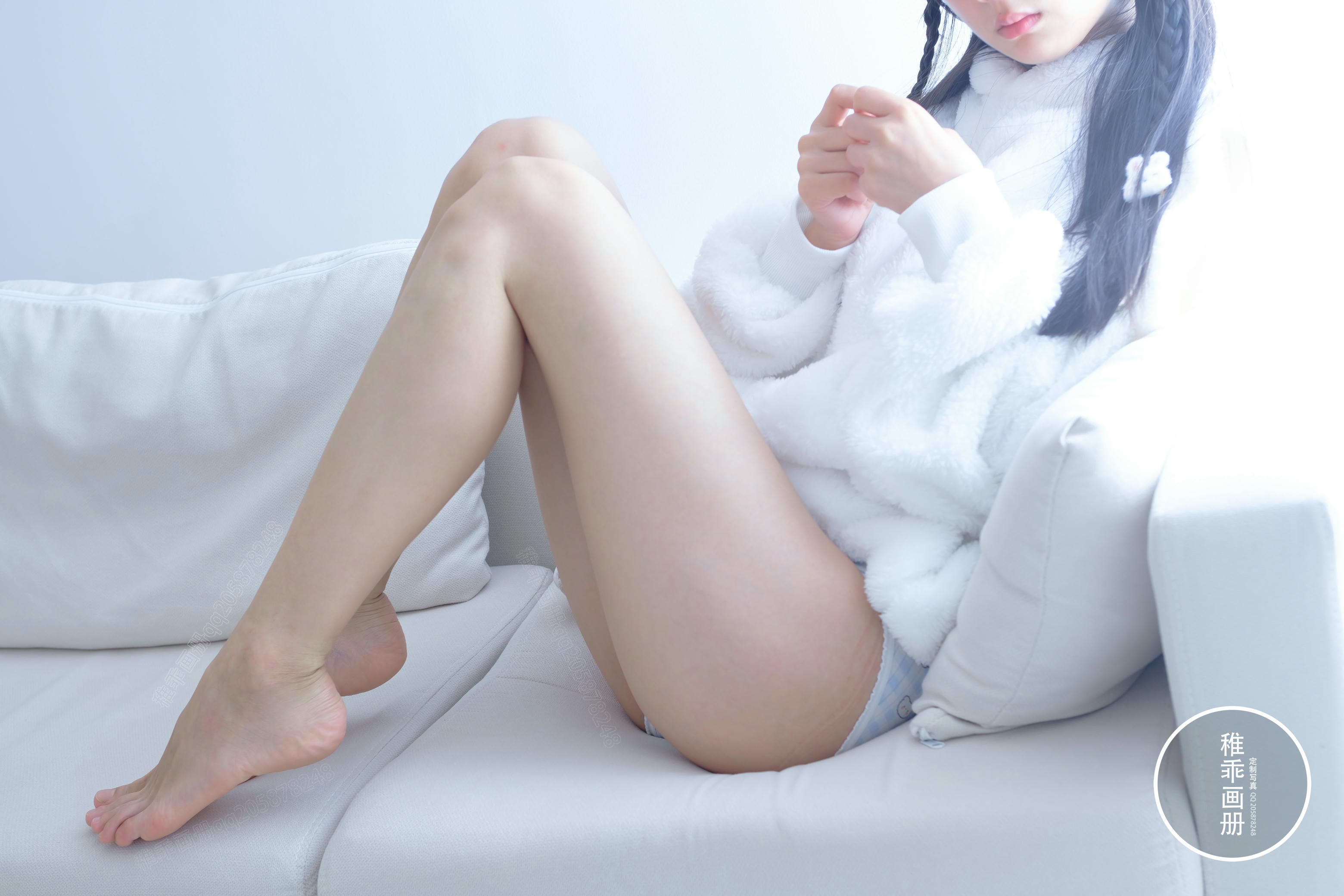 稚乖画册 NO.020 晴空10 夜夜 白丝双马尾 [80P1V-1.85GB]_第4集