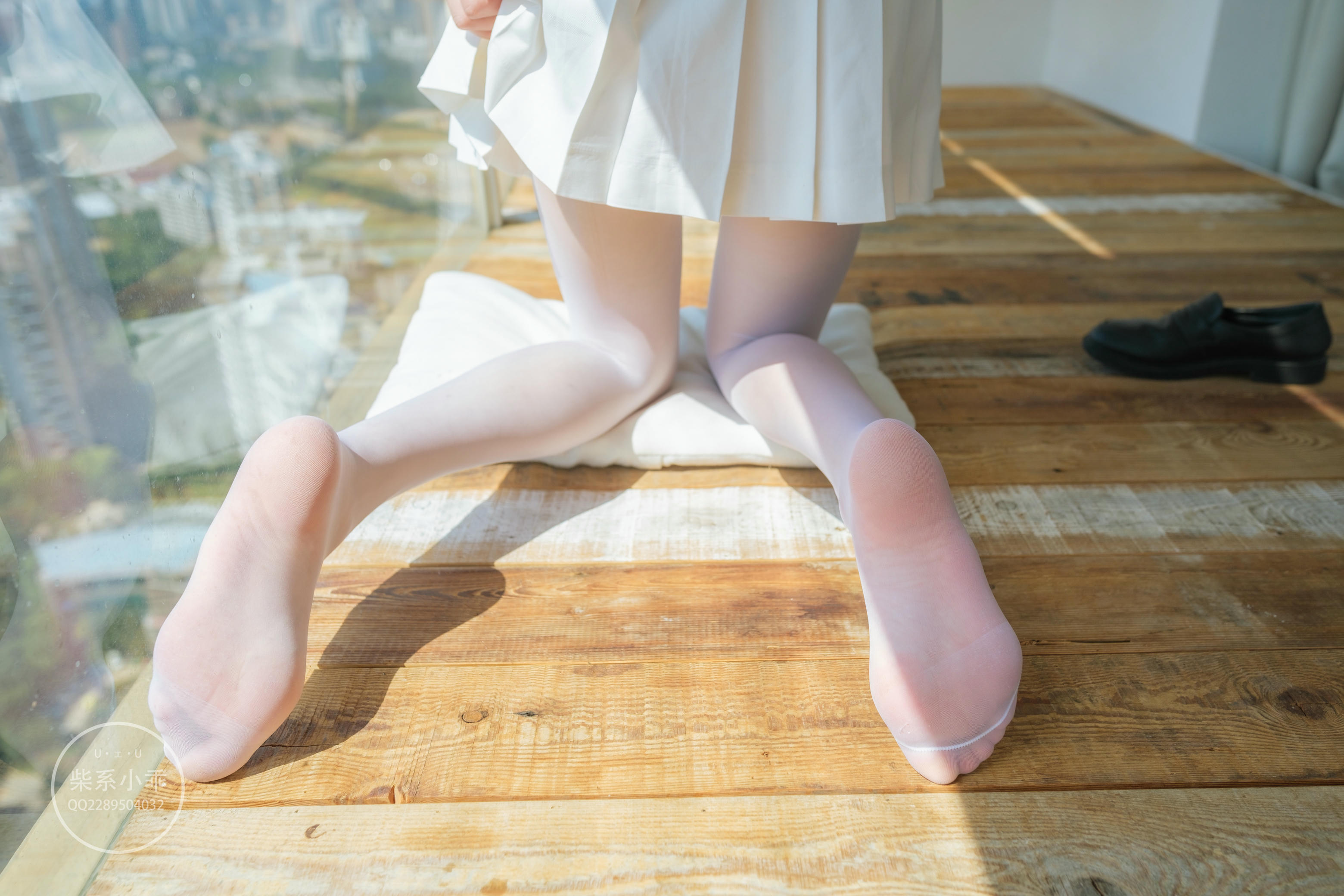 稚乖画册 NO.01 晴空01 白丝双马尾jk [79P-600MB]_第4集