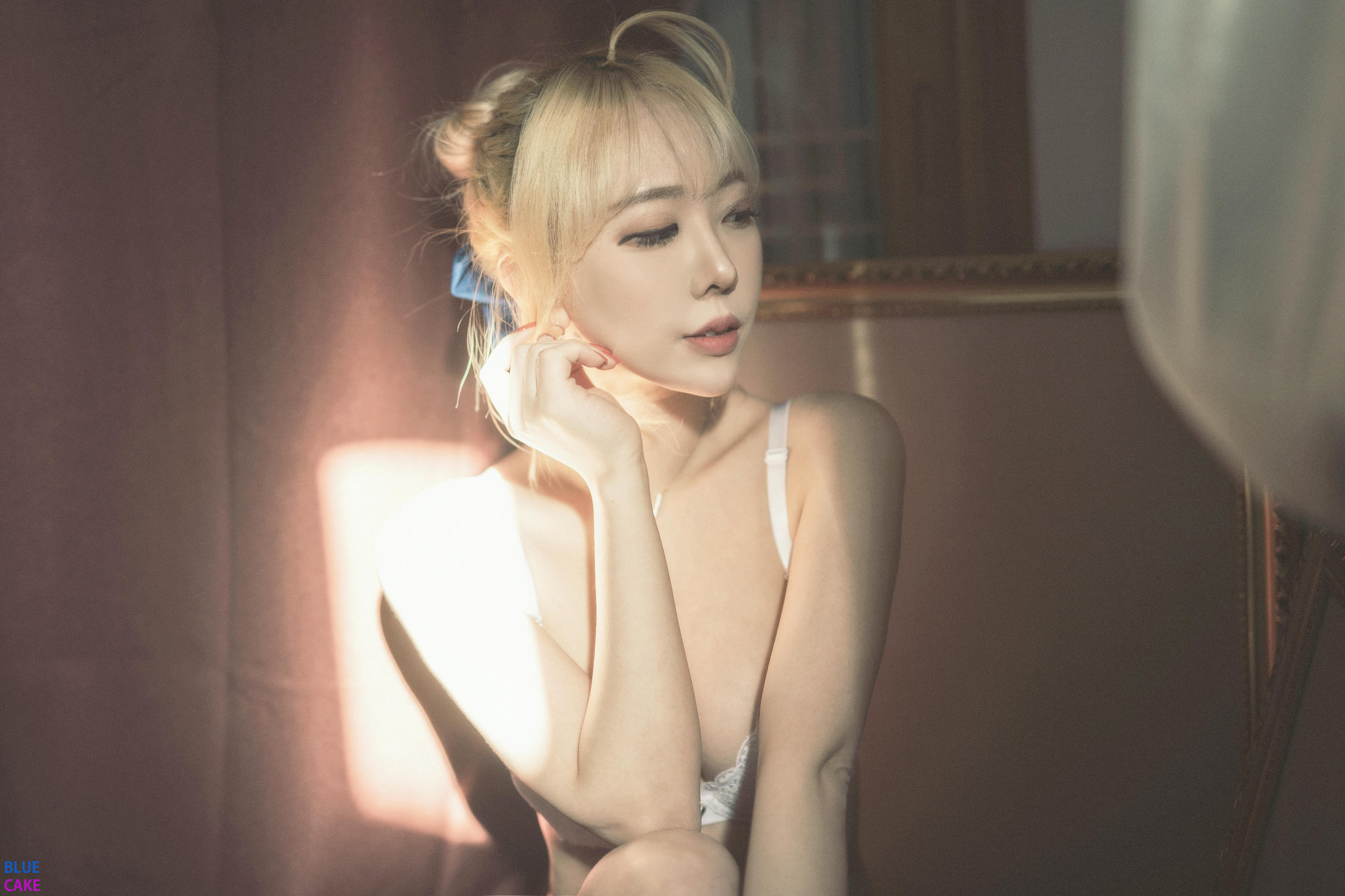 [BLUECAKE] Vol.0022 Bomi (보미)&Zia (지아)  Fate Saber x Thosaka Rin -Lingerie ver [128P-1.65GB]_第3集