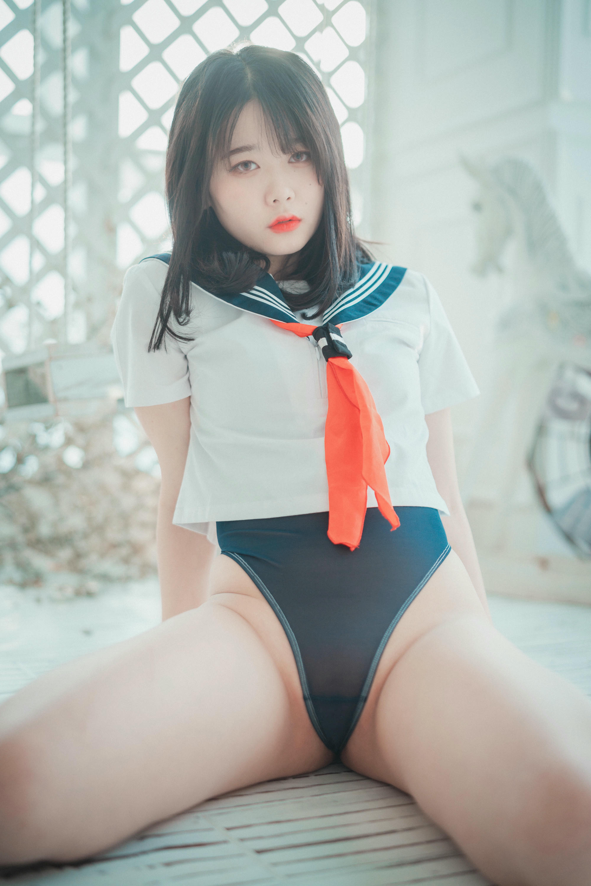 Zia (지아) - NO.016 [DJAWA] Swimming Lessons [48P-310MB]_第1集