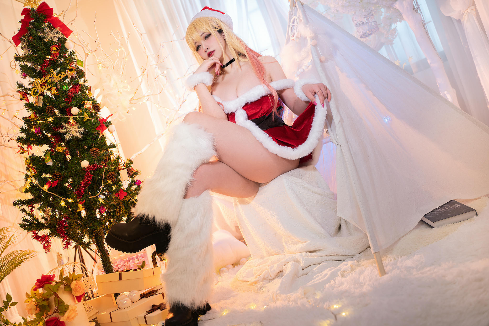 贞子蜜桃 NO.012 喜多川夢海 圣诞 [70P1V 870MB]_第2集