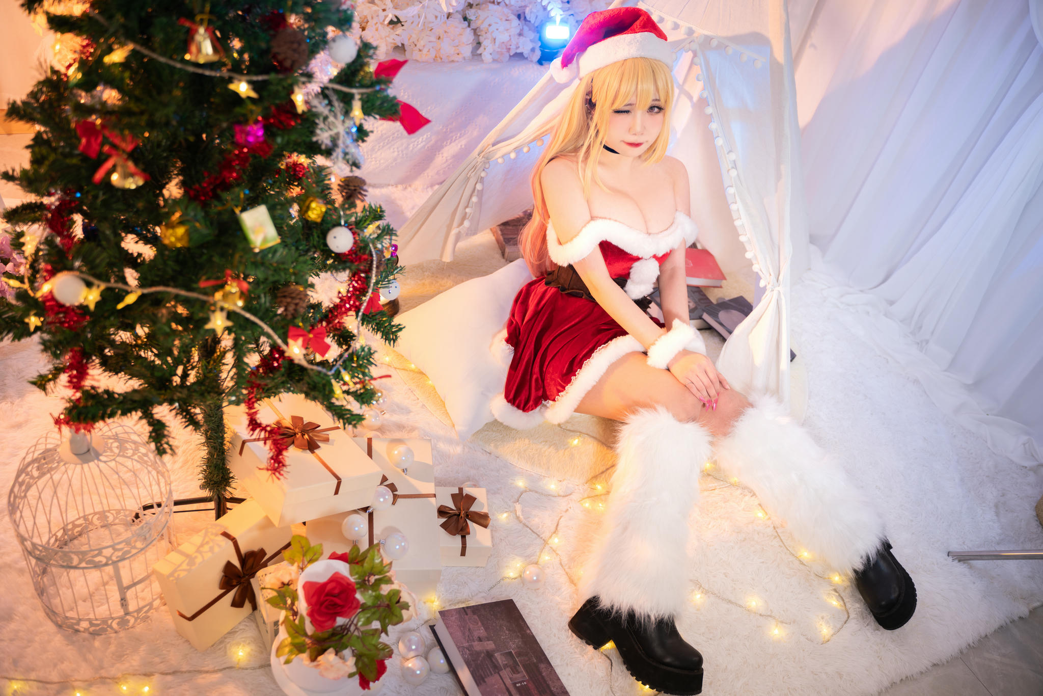 贞子蜜桃 NO.012 喜多川夢海 圣诞 [70P1V 870MB]_第1集