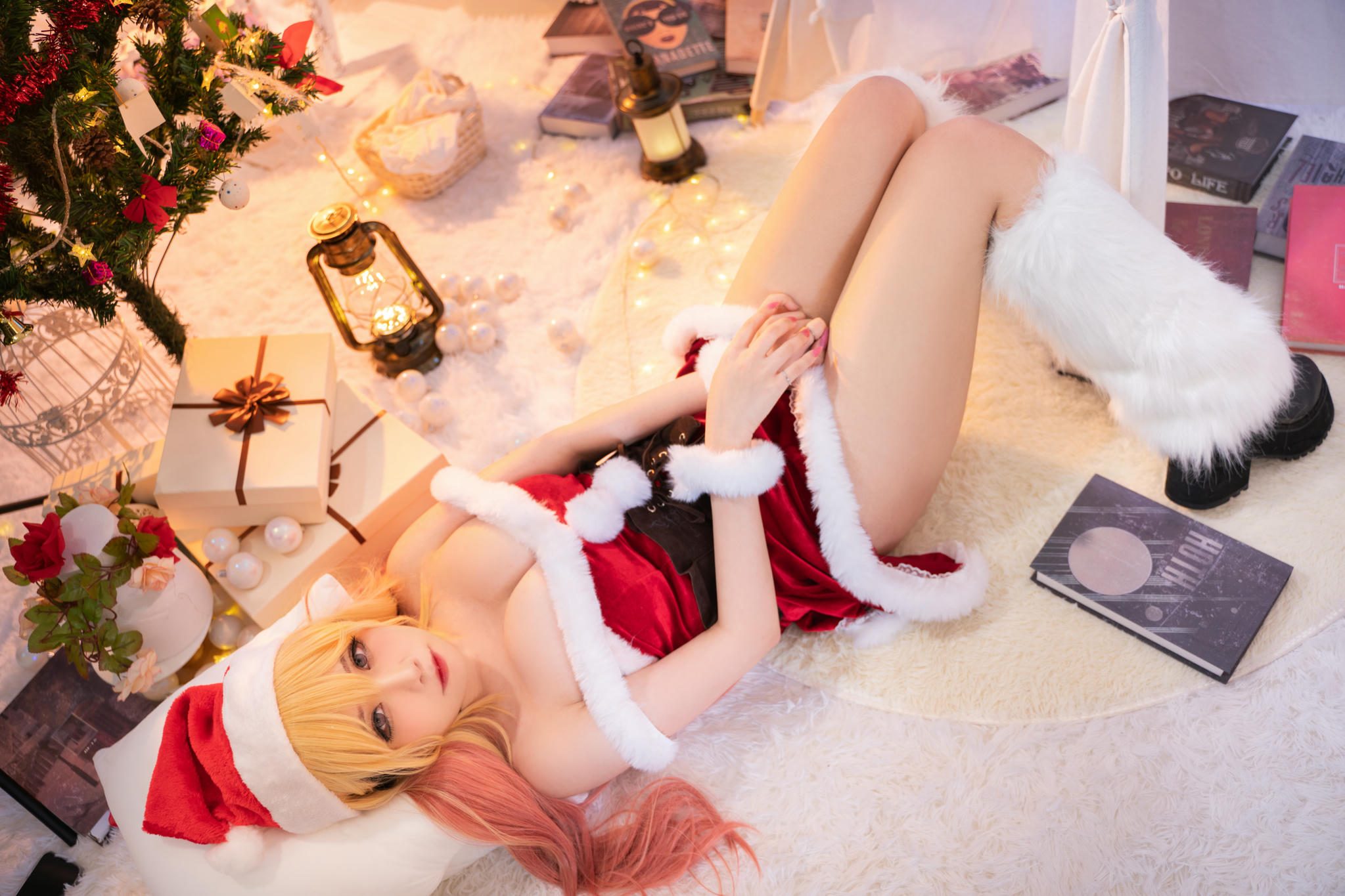 贞子蜜桃 NO.012 喜多川夢海 圣诞 [70P1V 870MB]_第3集